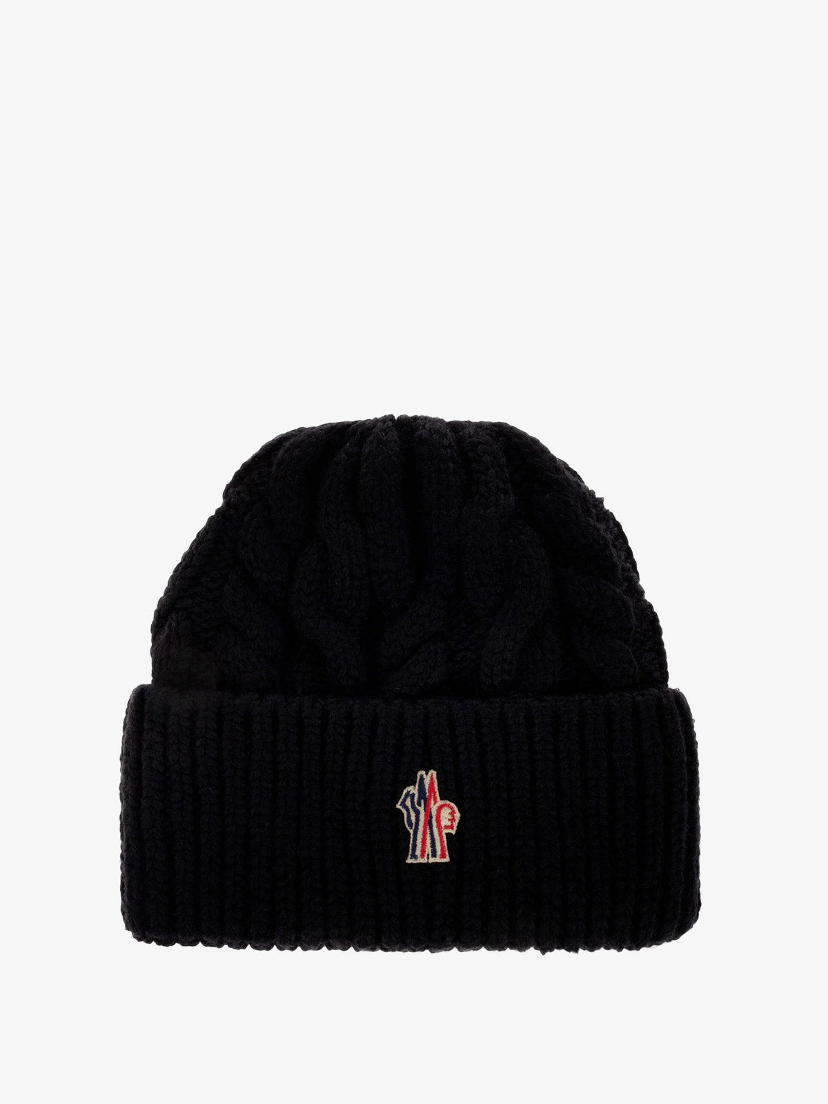 Moncler Grenoble Women Cable-Knit Wool-Blend Hat MONCLER GRENOBLE