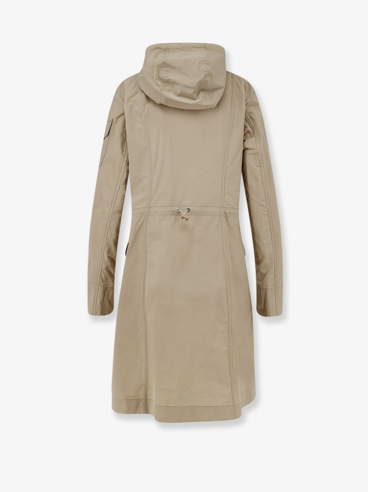 Moncler Women Laerte Cotton Blend Long Jacket MONCLER