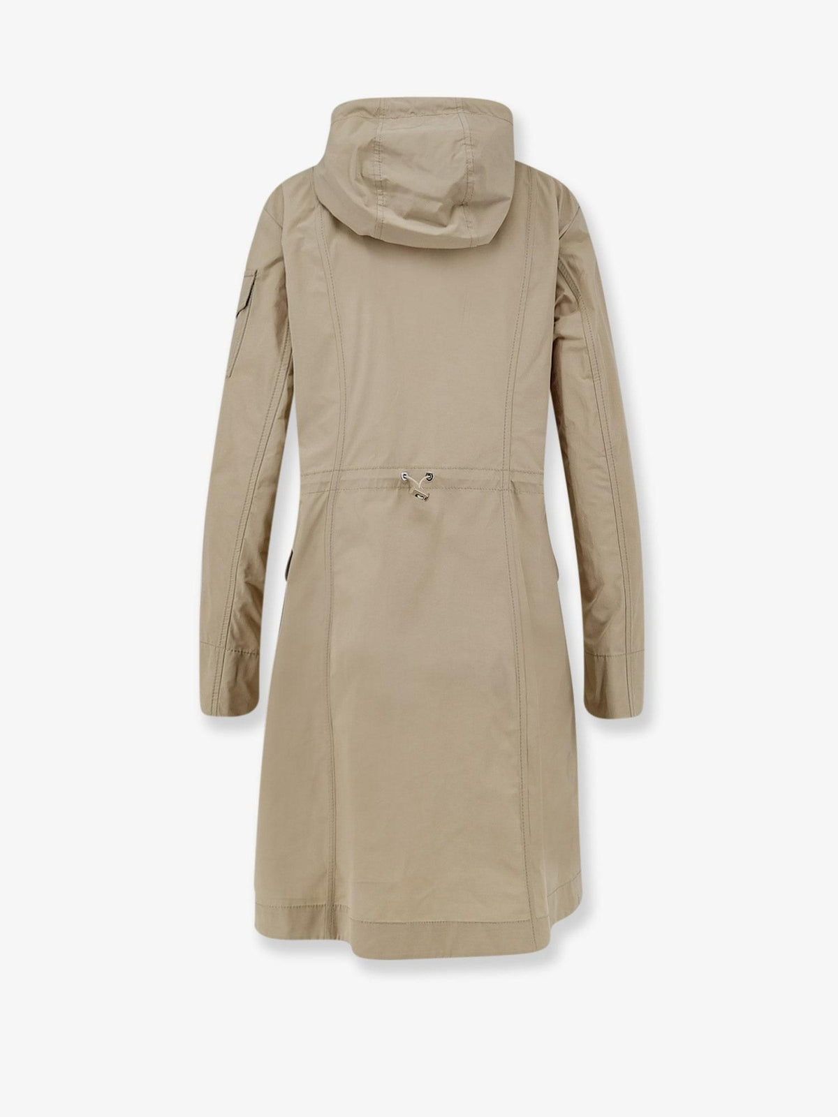 Moncler Women Laerte Cotton Blend Long Jacket MONCLER