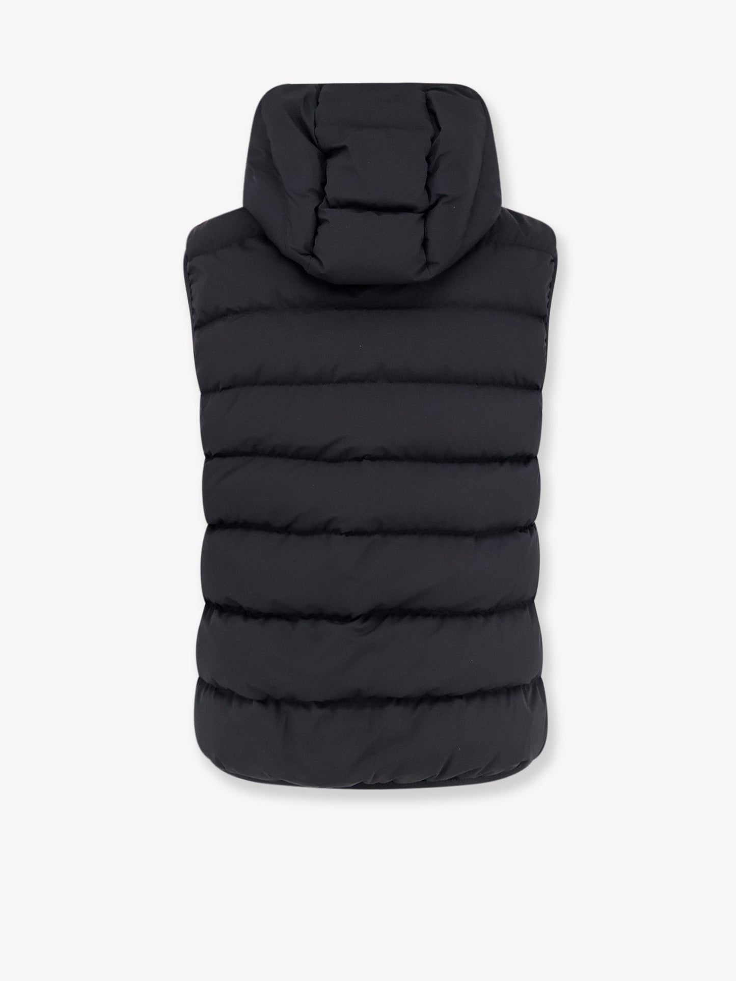 Moncler Men Arinella Matt Black Sleeveless Down Jacket MONCLER