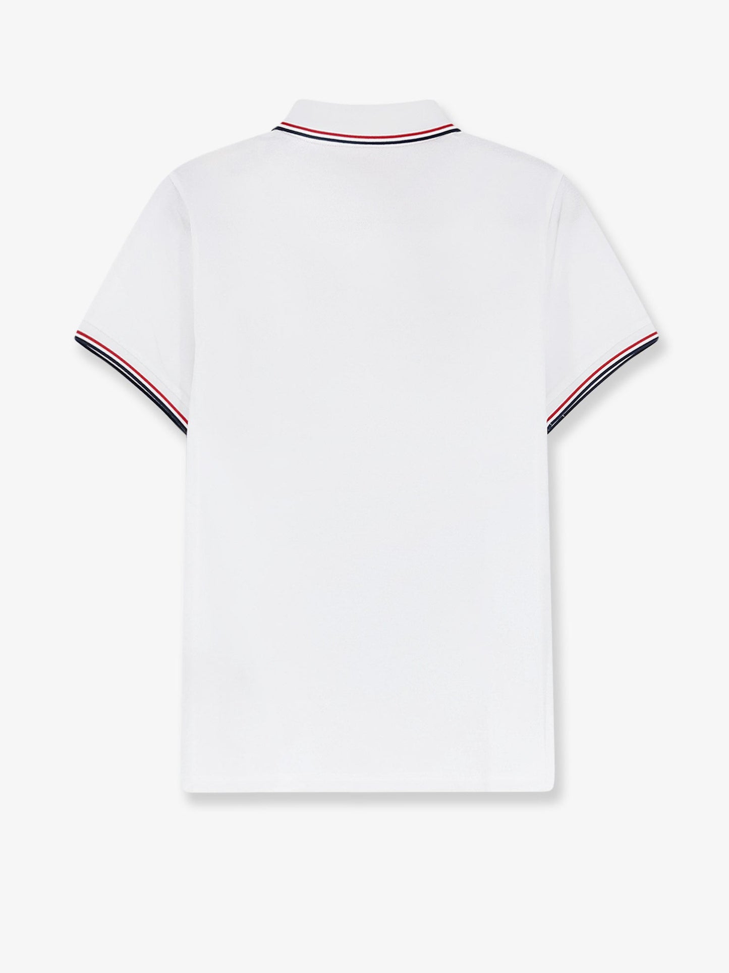 Moncler Men Cotton Polo Shirt With Logo Patch MONCLER