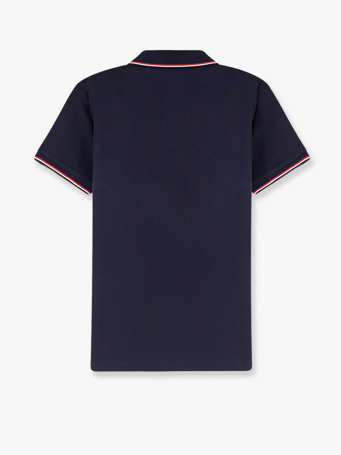 Moncler Men Cotton Polo Shirt With Logo Patch MONCLER