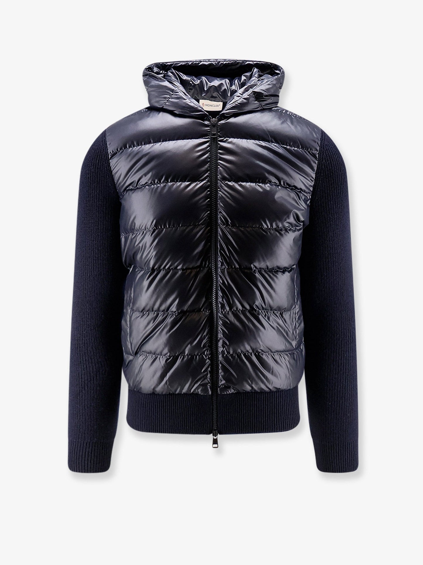 Moncler Men Down Jacket With Virgin Wool Inserts MONCLER