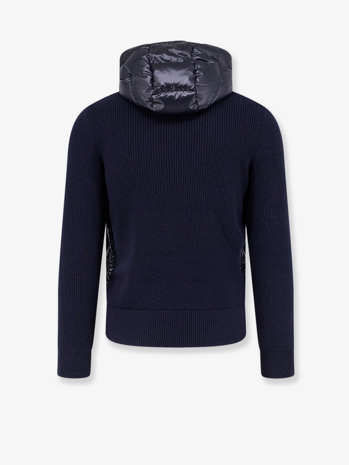 Moncler Men Down Jacket With Virgin Wool Inserts MONCLER