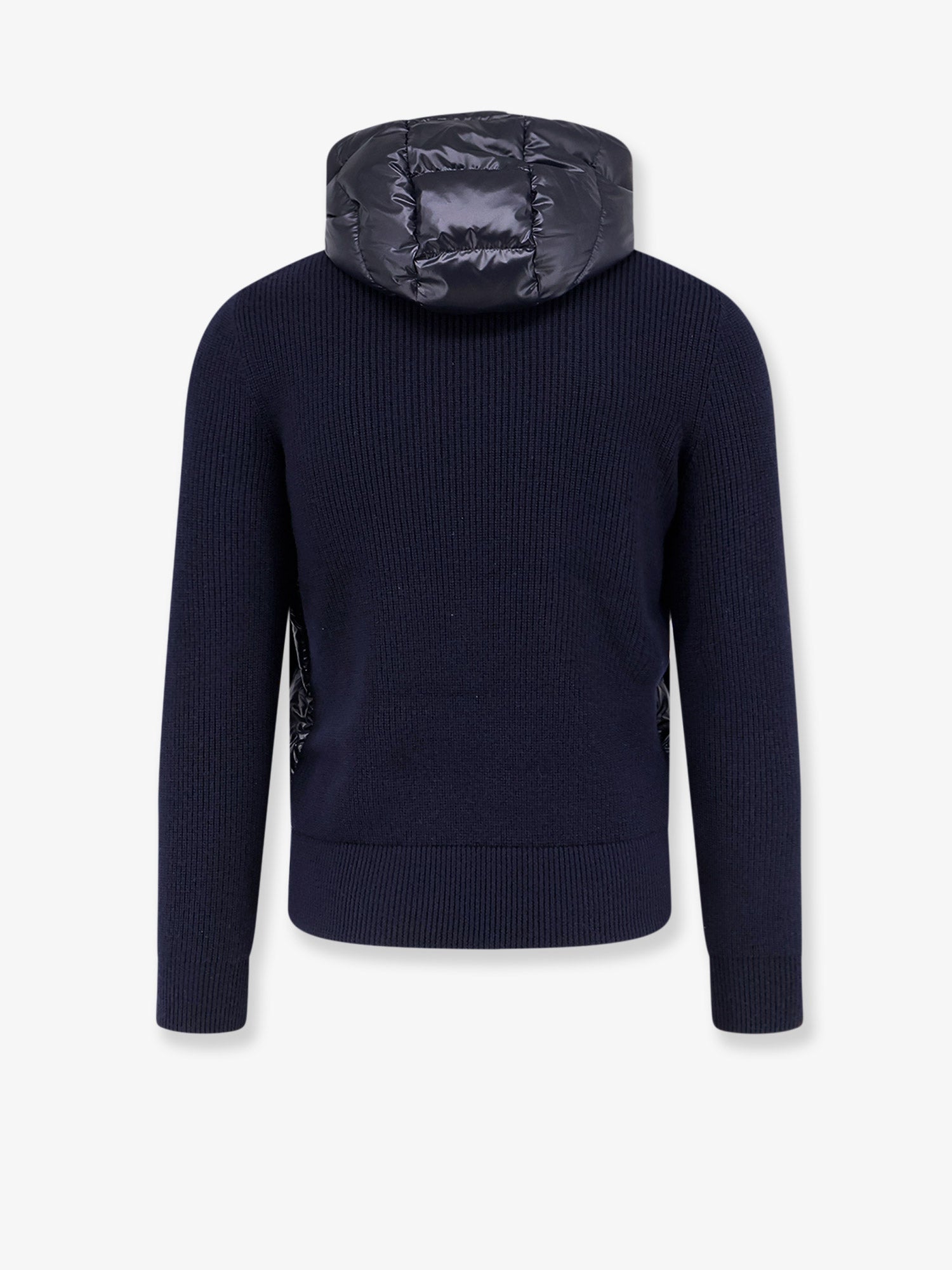 Moncler Men Down Jacket With Virgin Wool Inserts MONCLER