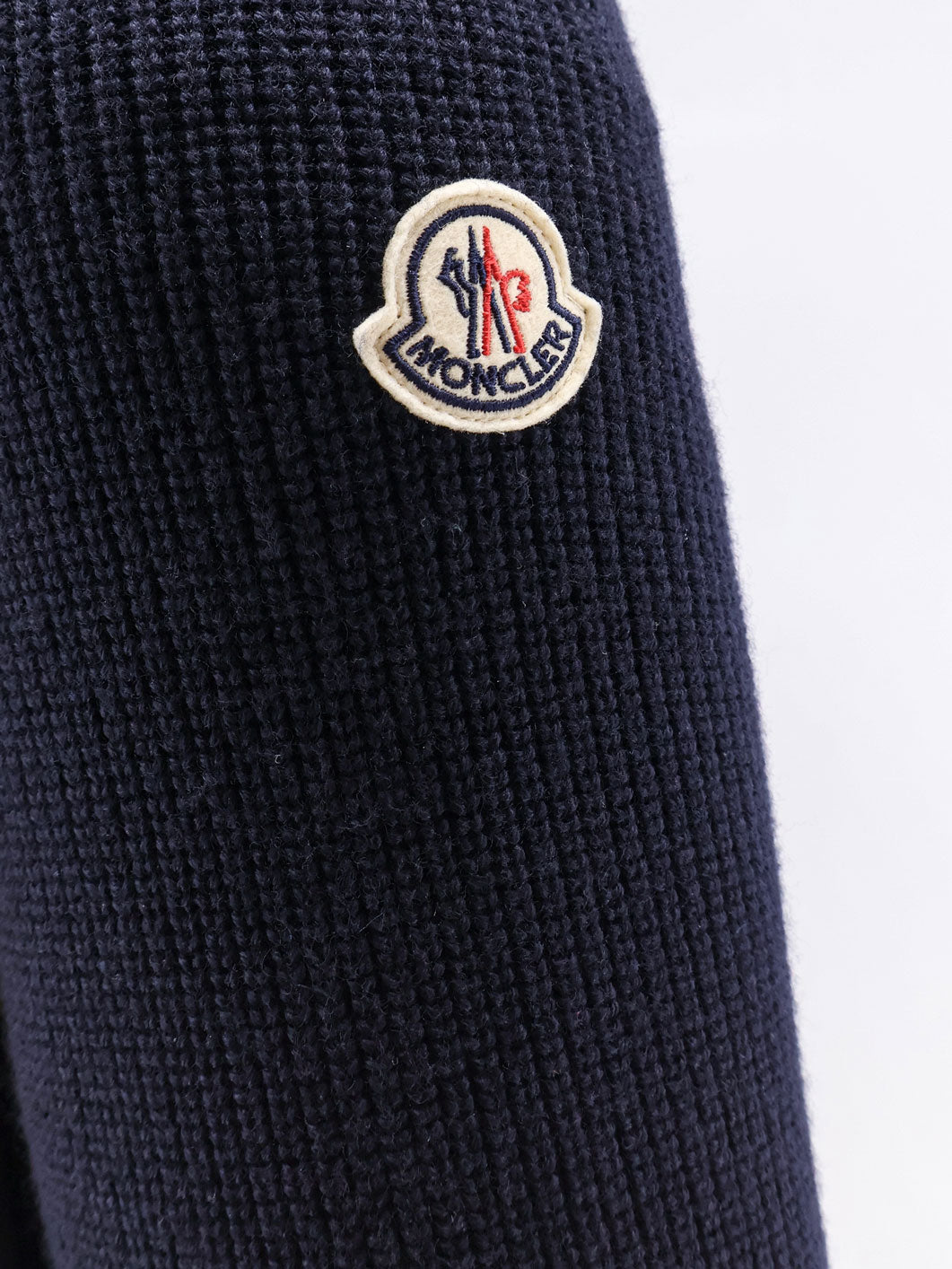 Moncler Men Down Jacket With Virgin Wool Inserts MONCLER