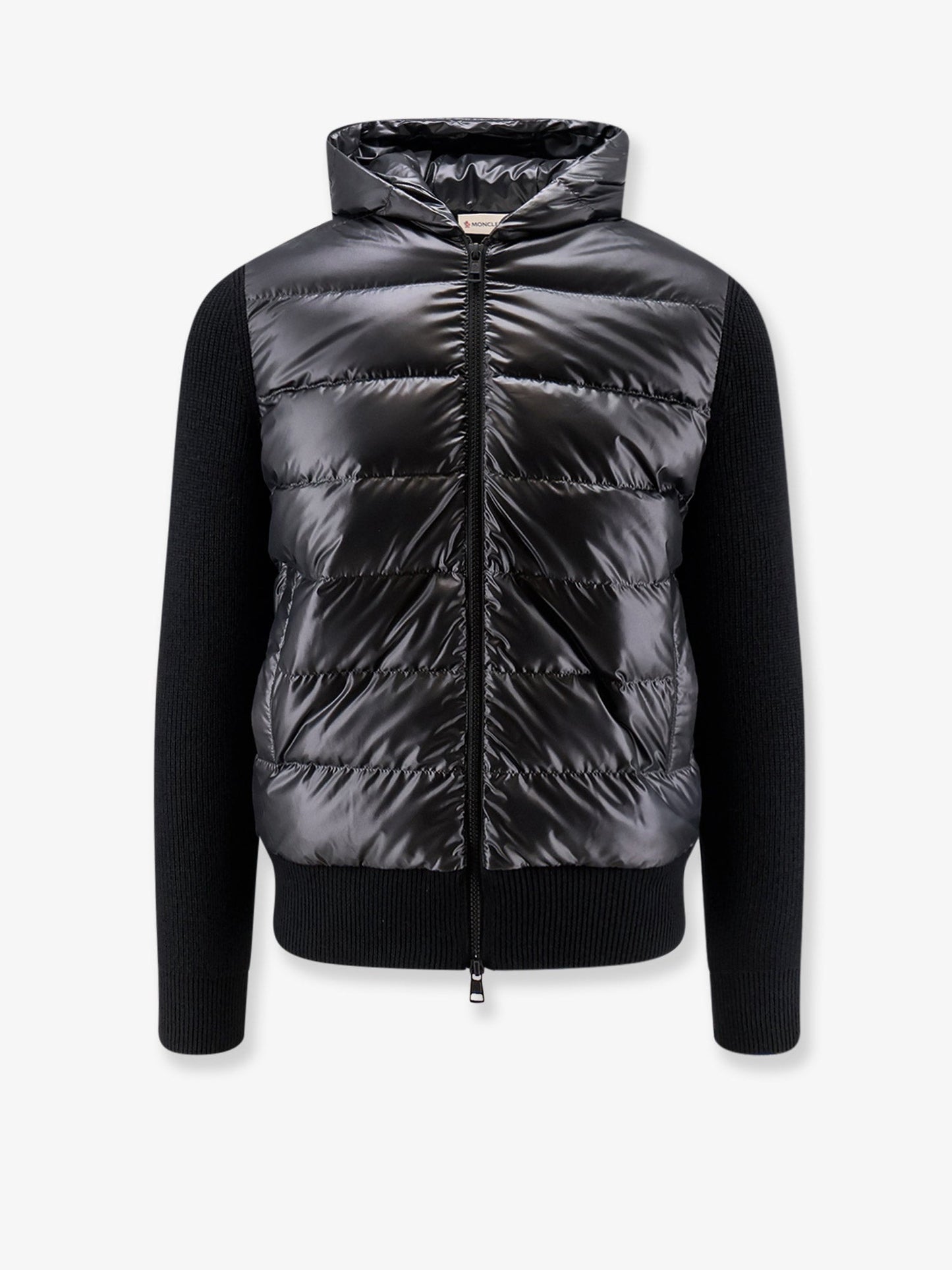 Moncler Men Down Jacket With Virgin Wool Inserts MONCLER