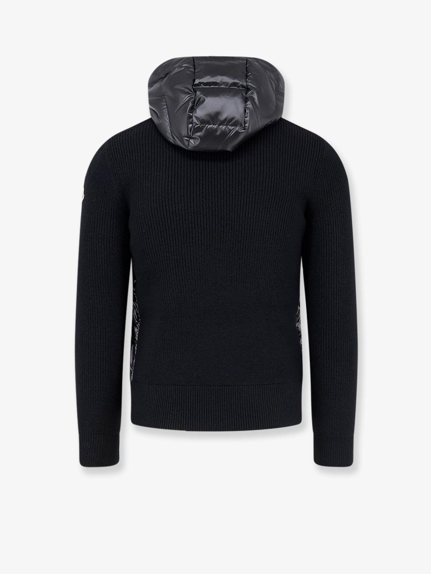 Moncler Men Down Jacket With Virgin Wool Inserts MONCLER