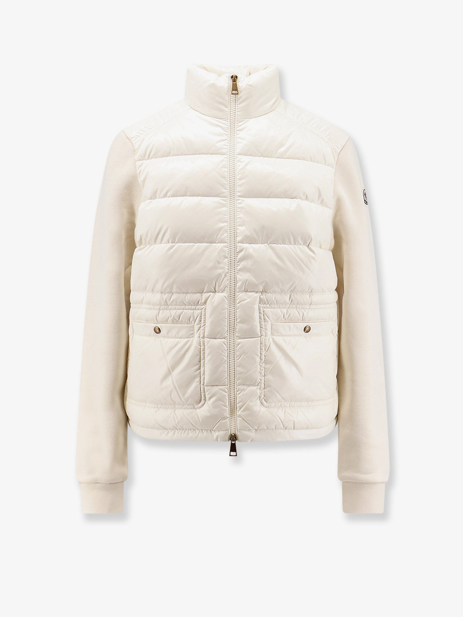 Moncler Women Padded Jacket With Fabric Details MONCLER