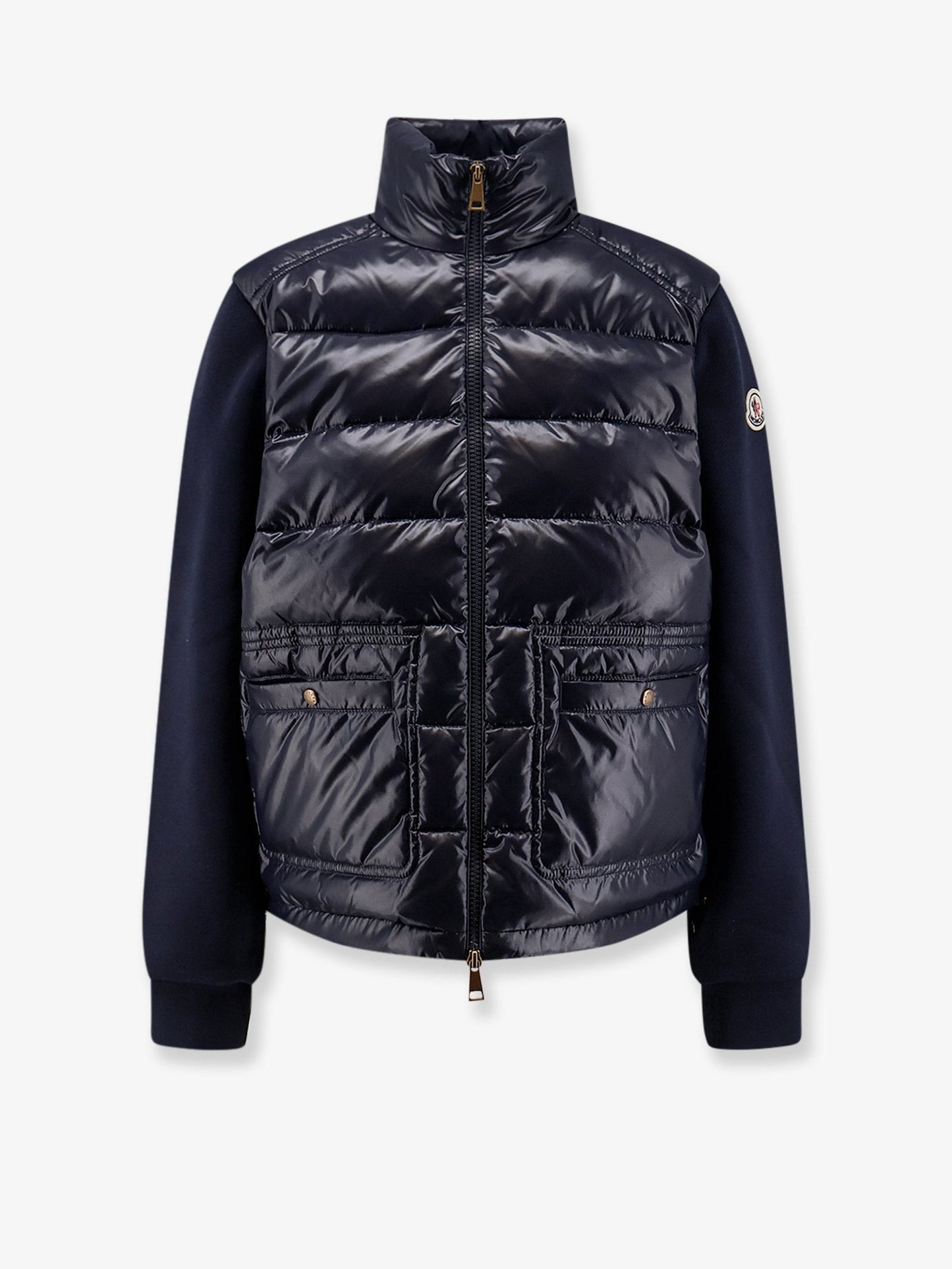 Moncler Women Padded Jacket With Fabric Details MONCLER