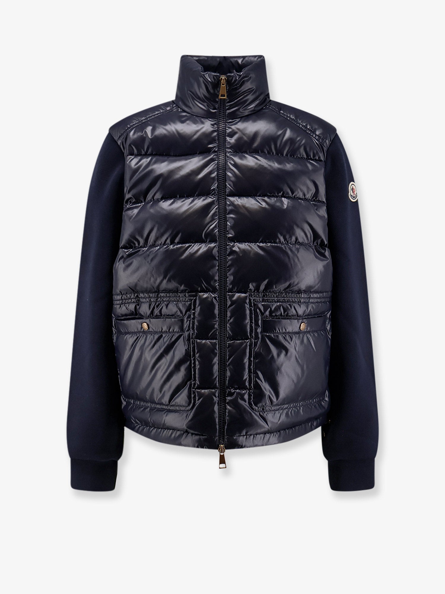 Moncler Women Padded Jacket With Fabric Details MONCLER