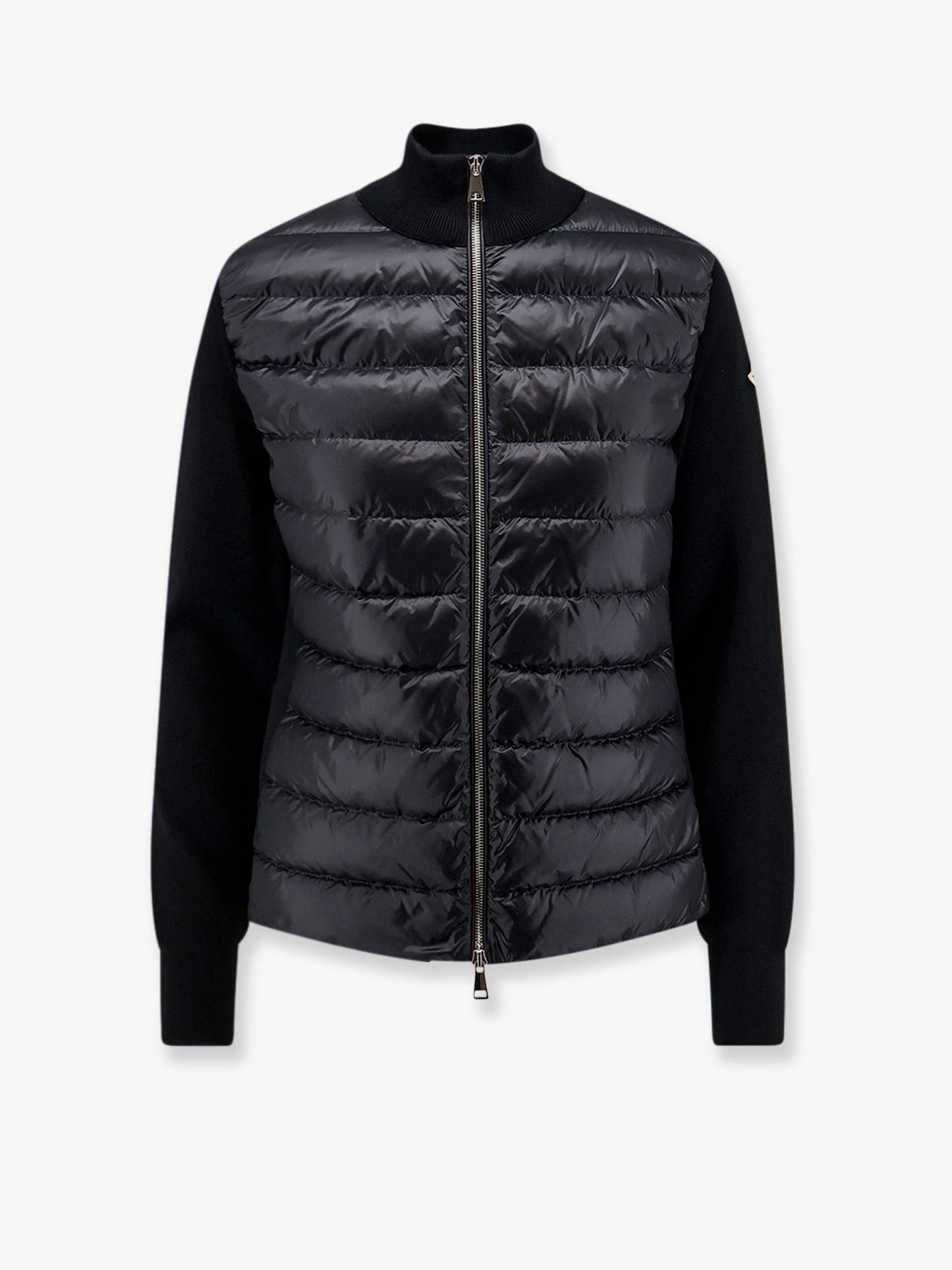 Moncler Women Cardigan/Down Jacket With Tricot Inserts MONCLER
