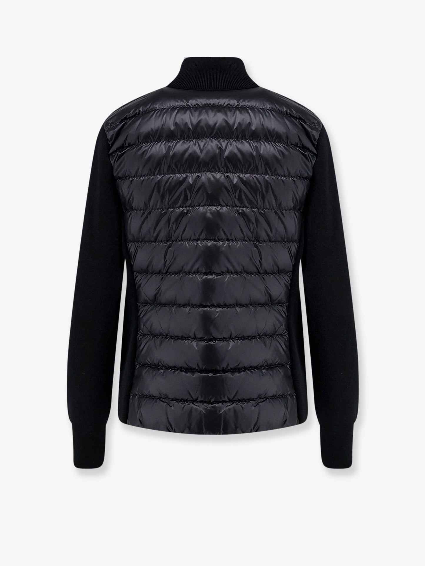 Moncler Women Cardigan/Down Jacket With Tricot Inserts MONCLER