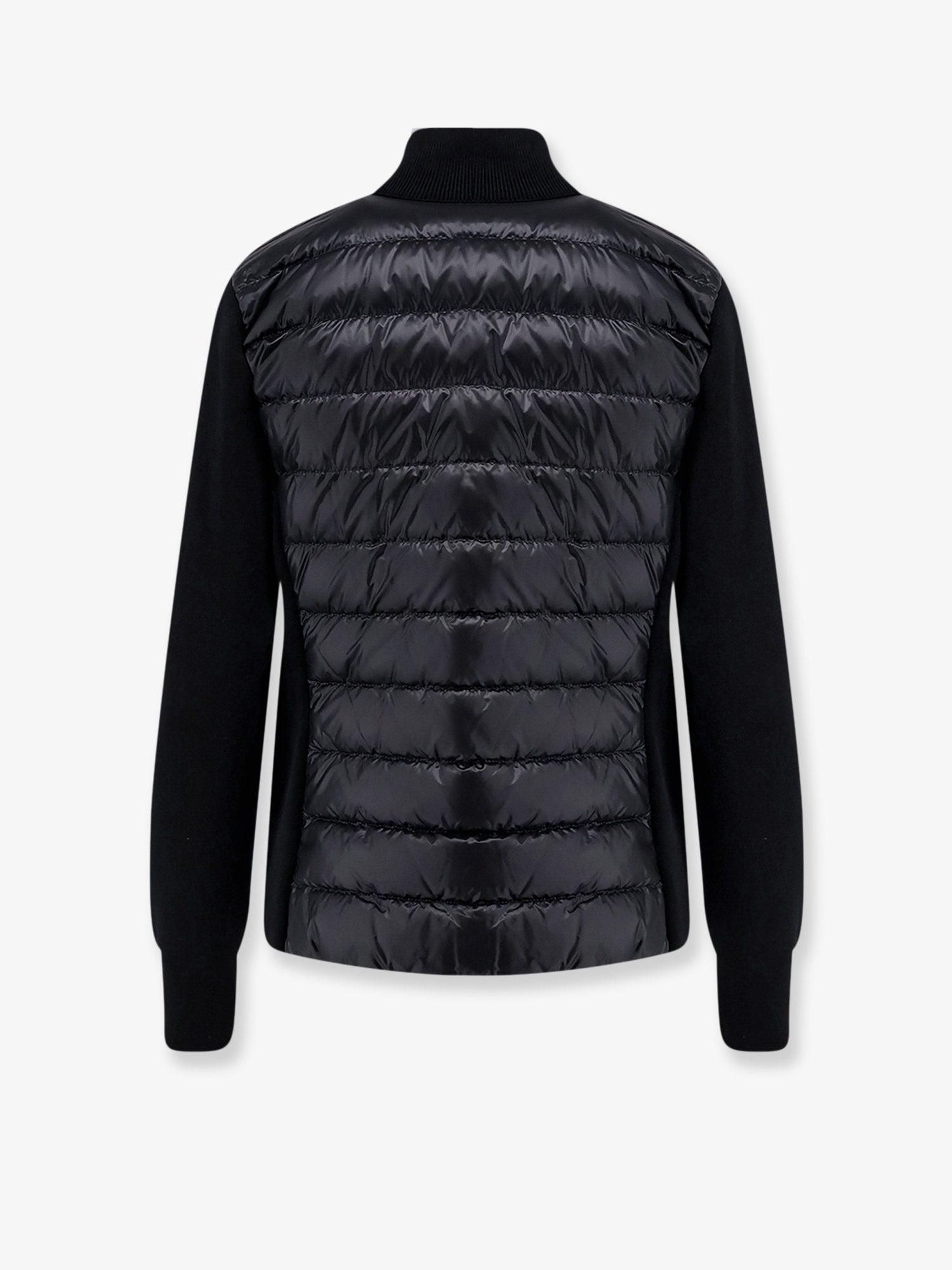 Moncler Women Cardigan/Down Jacket With Tricot Inserts MONCLER