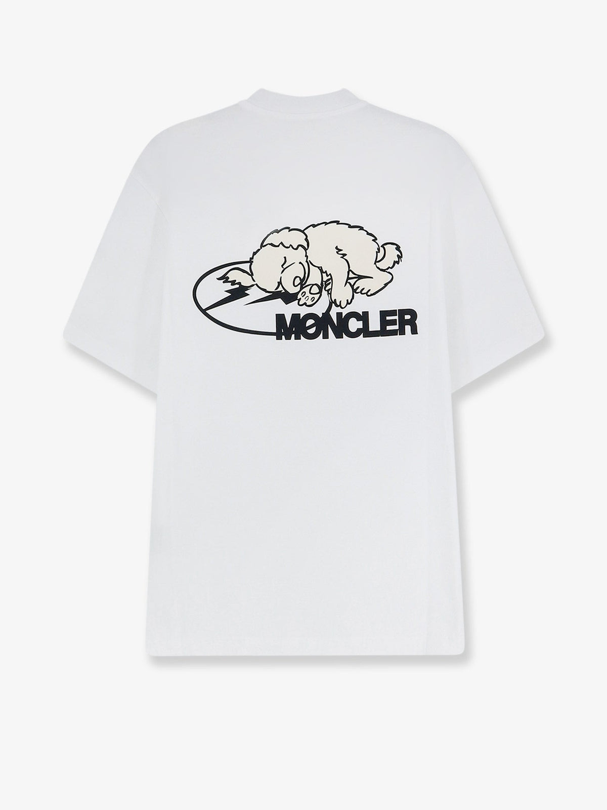 Moncler Men T-Shirt In Cotone Con Stampa MONCLER