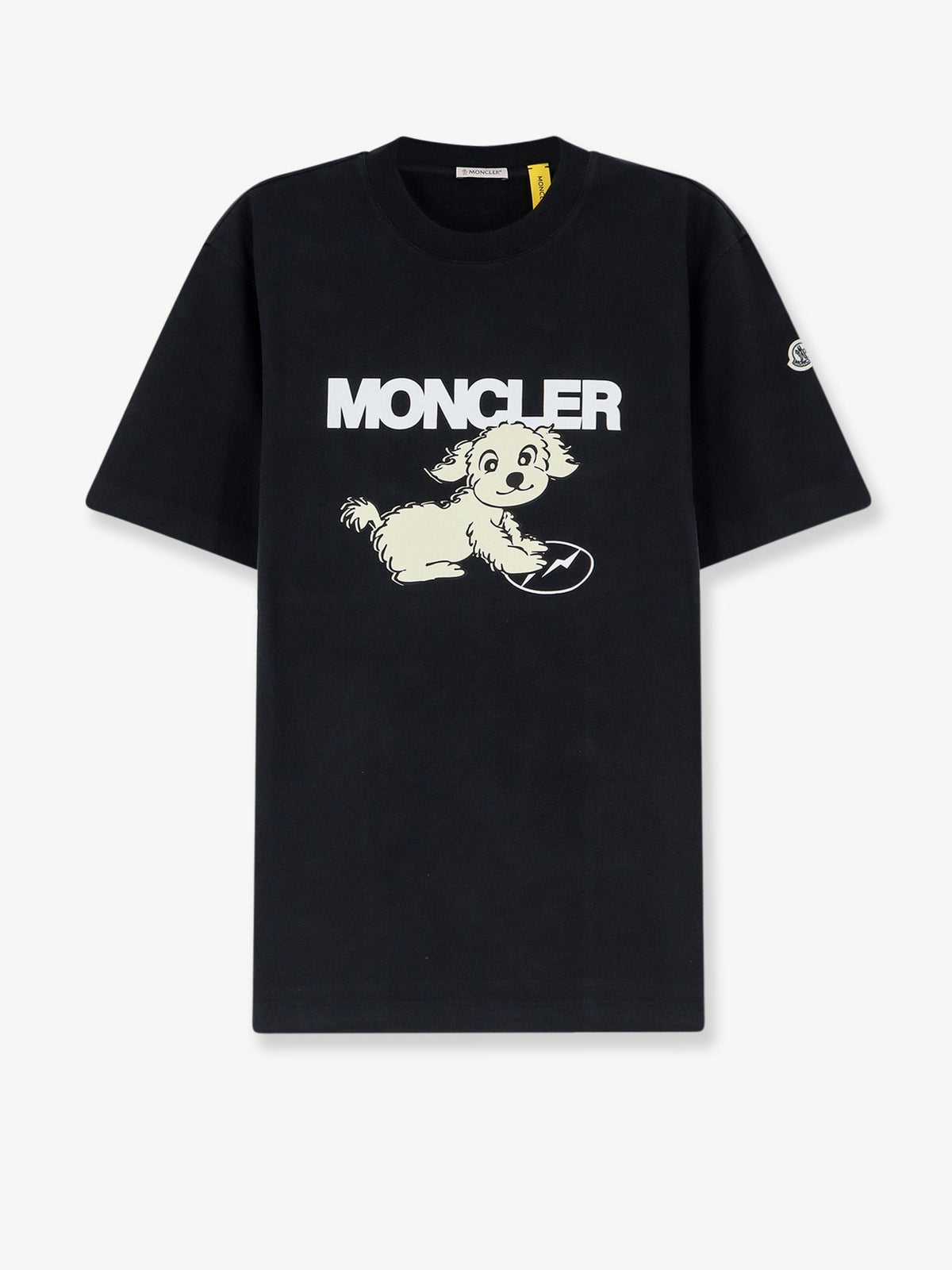 Moncler Men Cotton T-Shirt With Print MONCLER