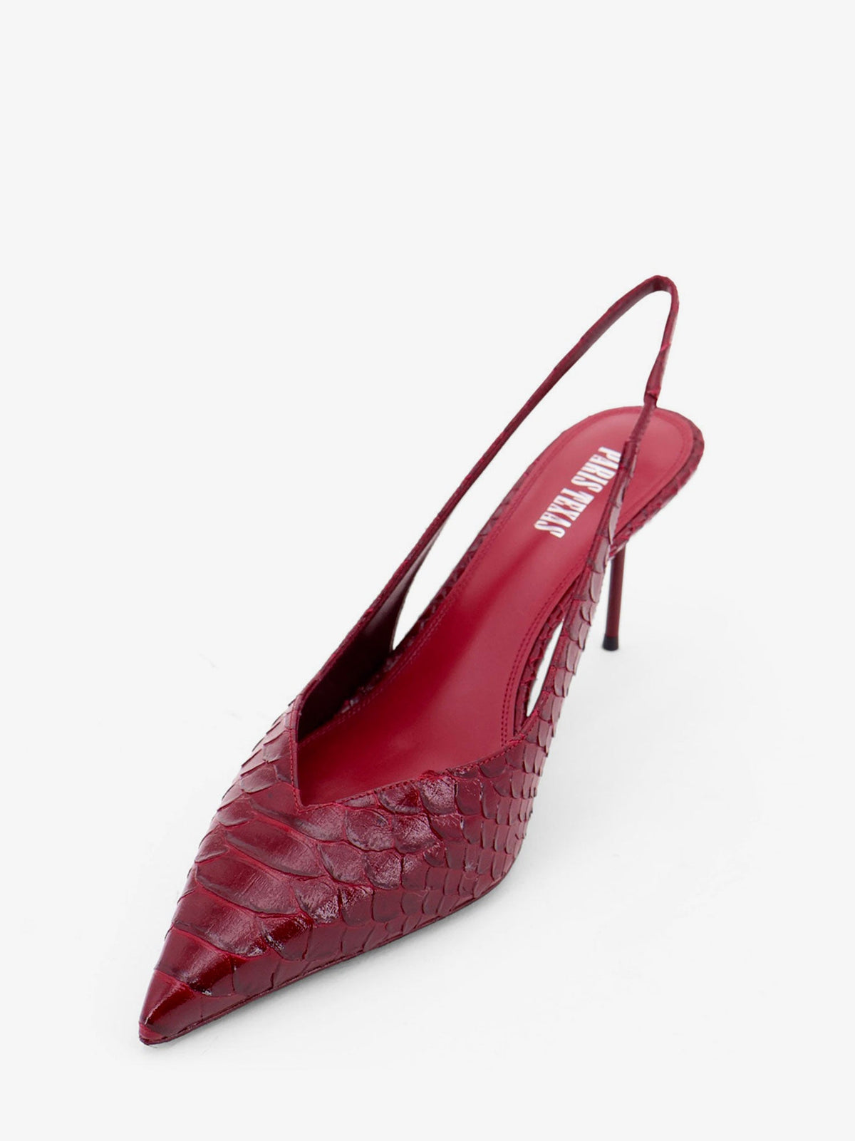 Paris Texas Women Lidia 70 Pumps With Python Print PARIS TEXAS