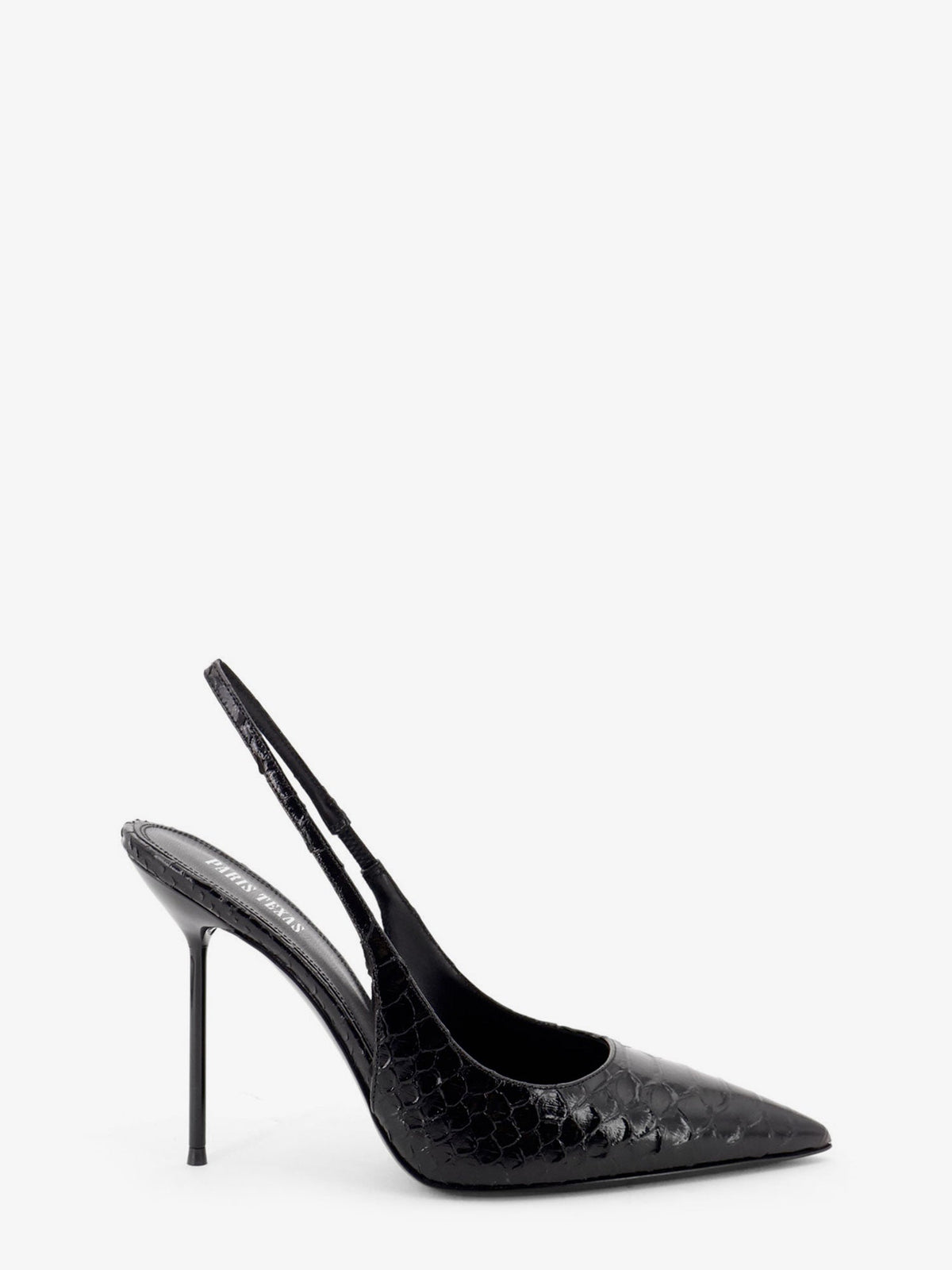 Paris Texas Women Lidia Pump In Leather With Python Print PARIS TEXAS