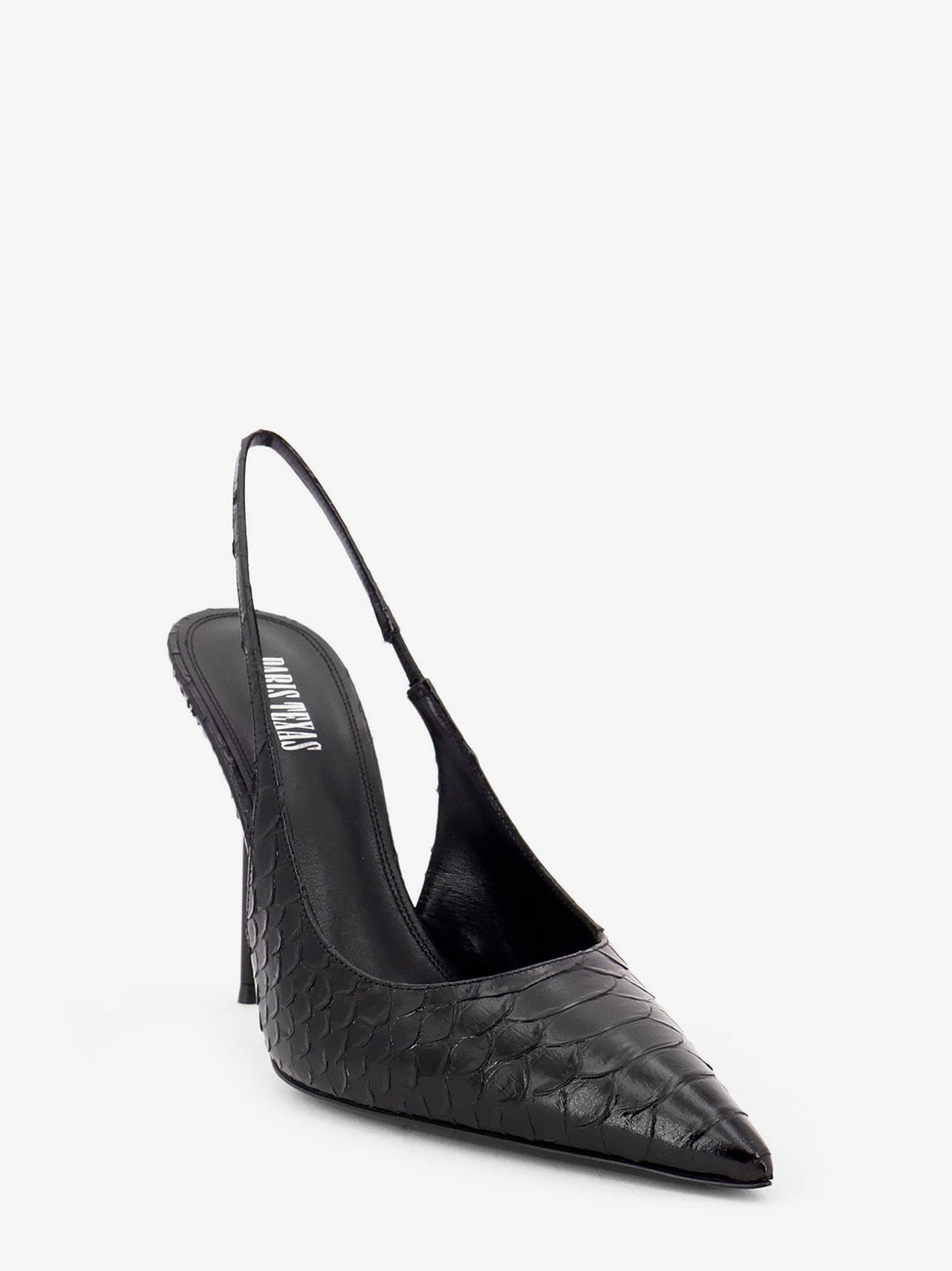 Paris Texas Women Lidia Pump In Leather With Python Print PARIS TEXAS