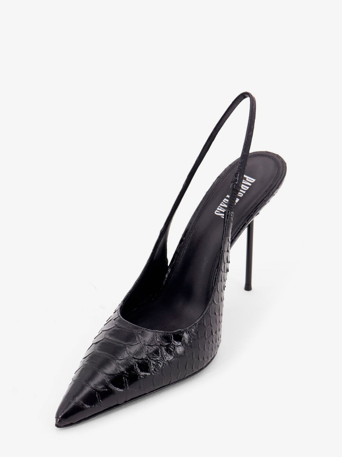 Paris Texas Women Lidia Pump In Leather With Python Print PARIS TEXAS