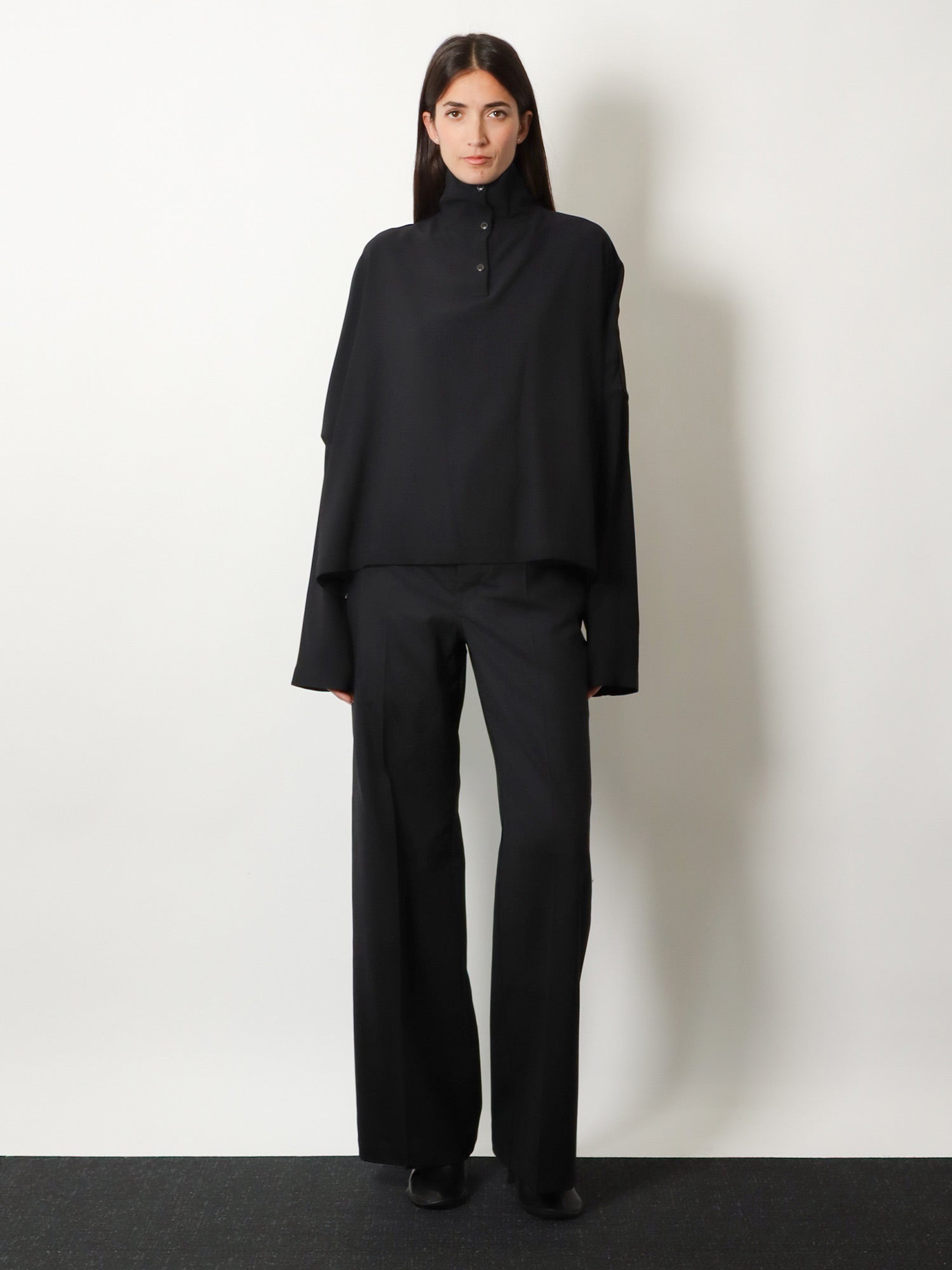 Rick Owens Women Jumbo Tabard Alpaca And Wool Blend Top RICK OWENS