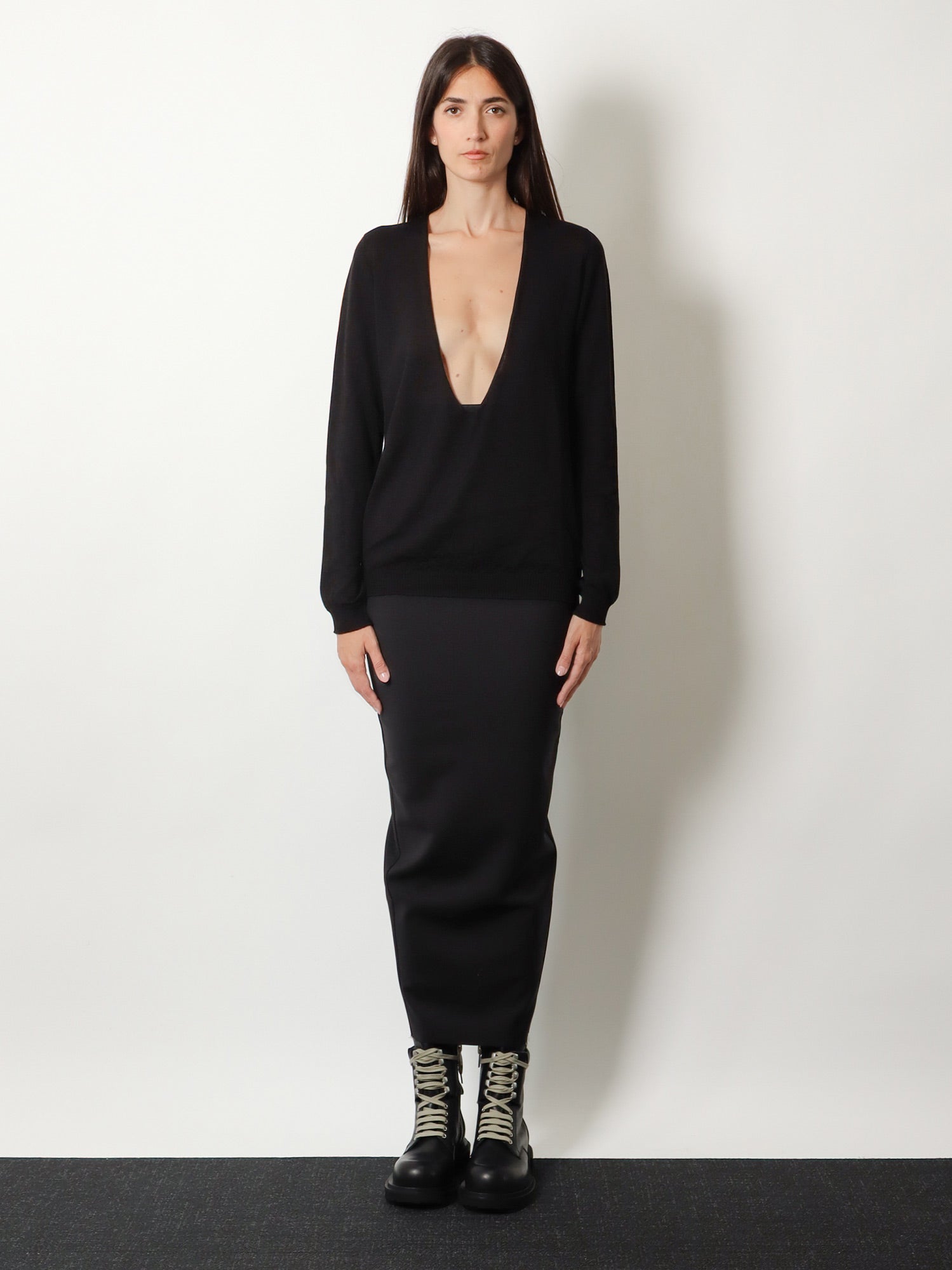 Rick Owens Women Tower Extreme Wool Sweater RICK OWENS