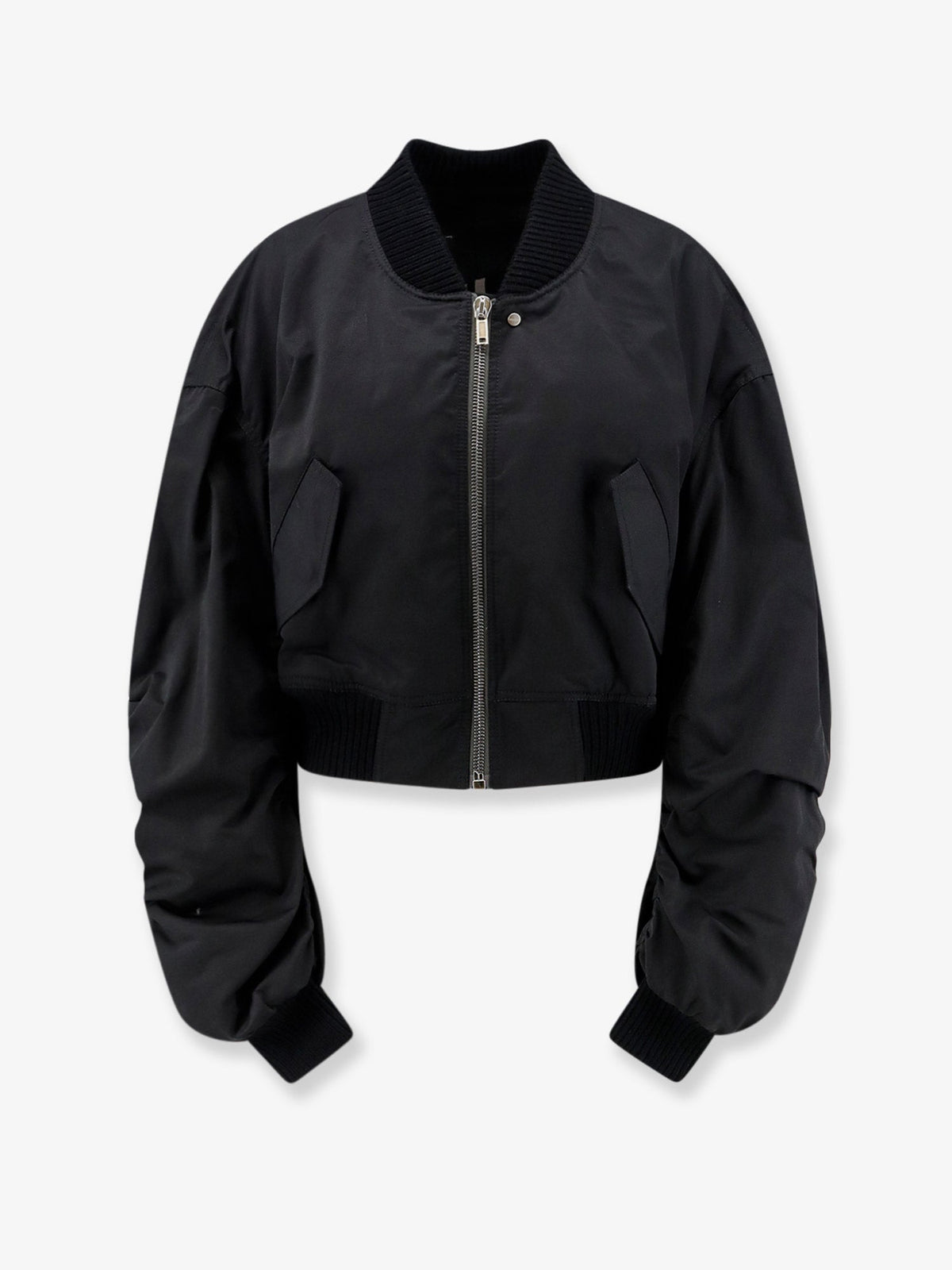 Rick Owens Women Secchia Nylon And Cotton Blend Crop Jacket RICK OWENS