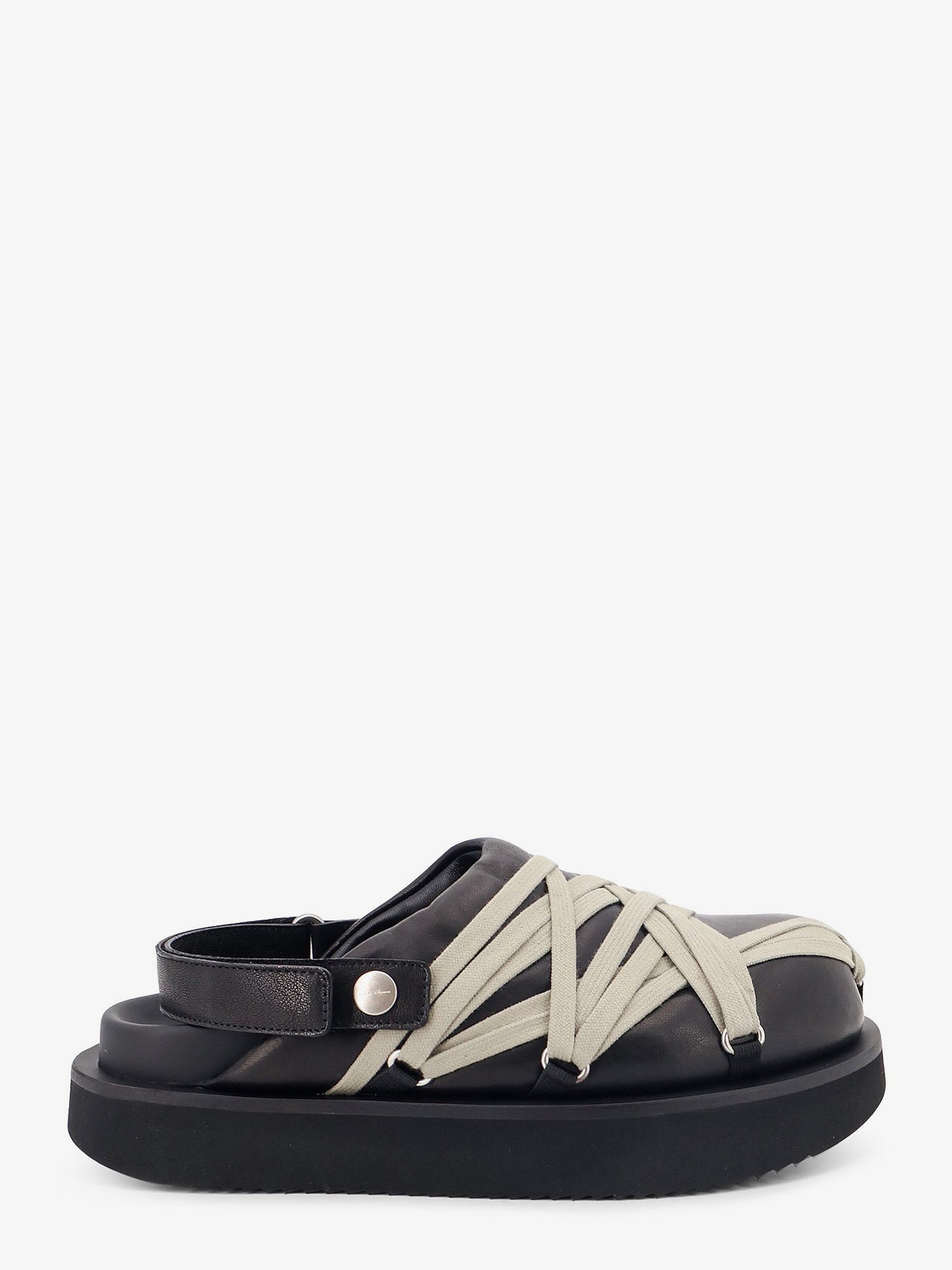 Rick Owens Women Padded Megalace Platform Leather Sandals RICK OWENS