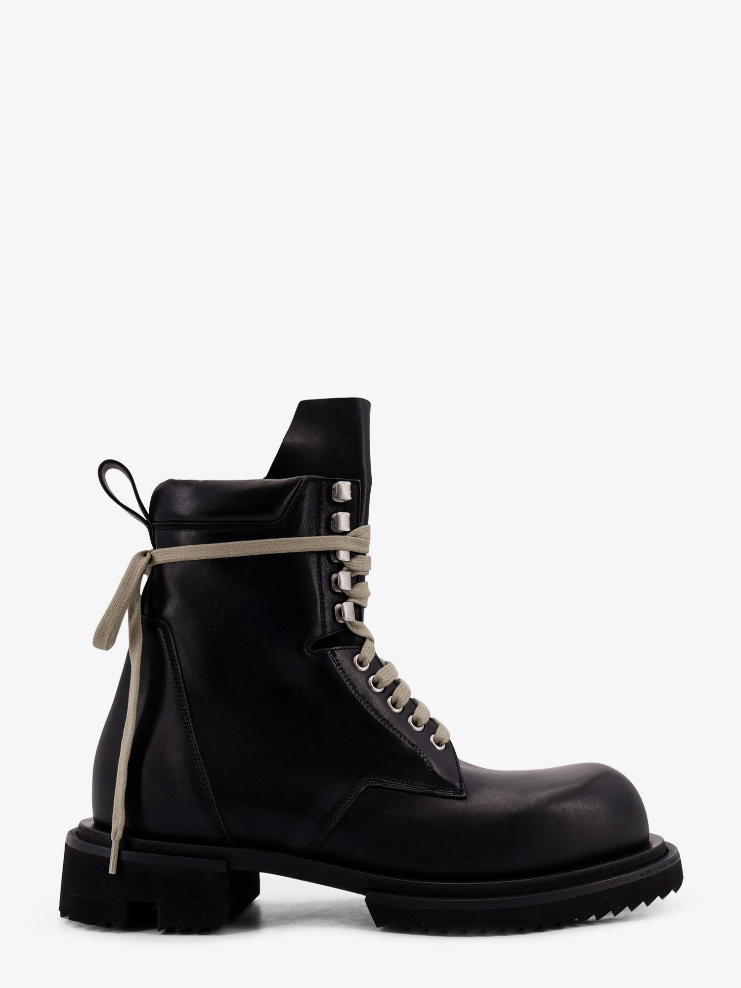 Rick Owens Men Leather Boots RICK OWENS