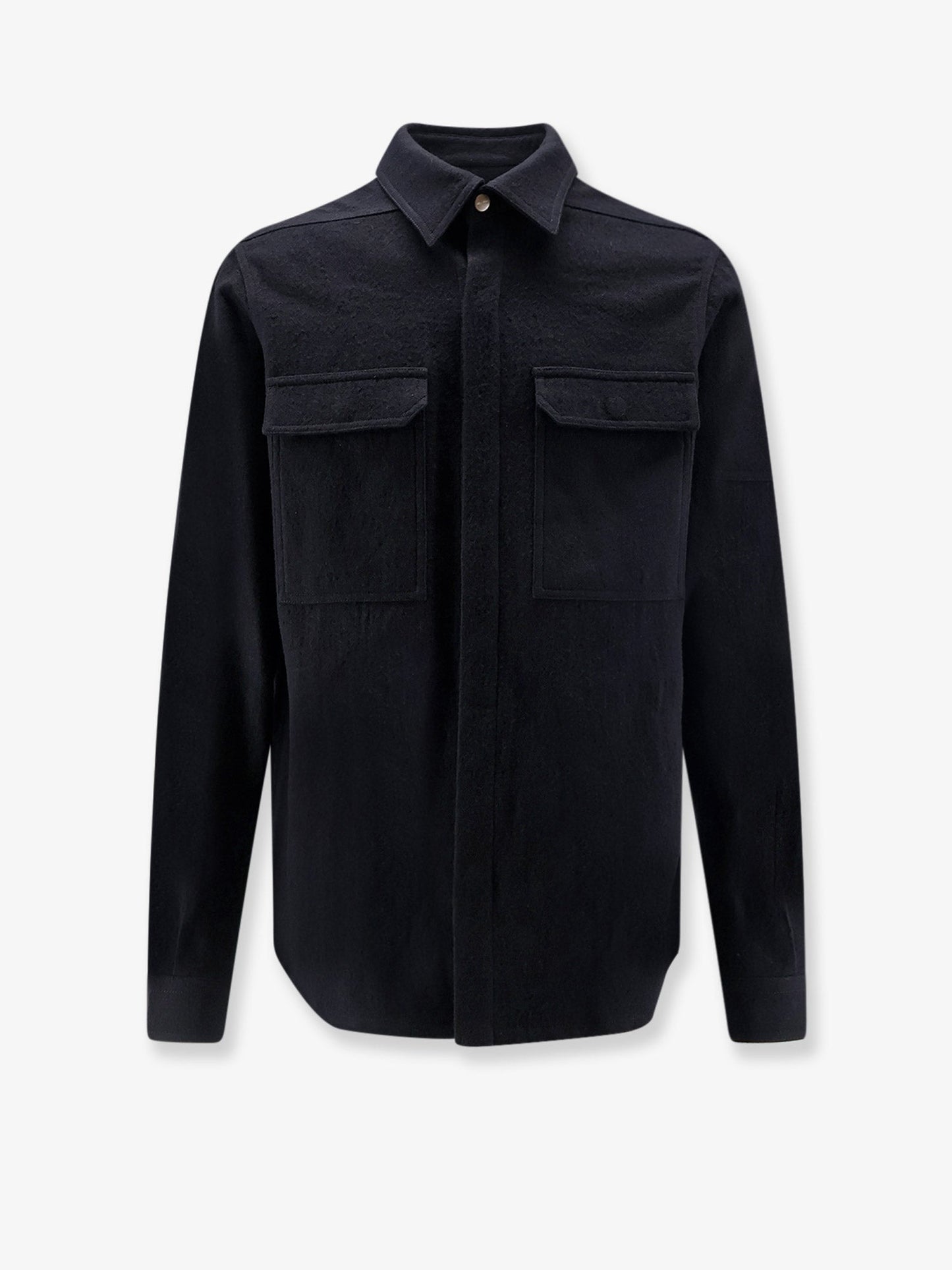 Rick Owens Men Cotton And Wool Outershirt RICK OWENS