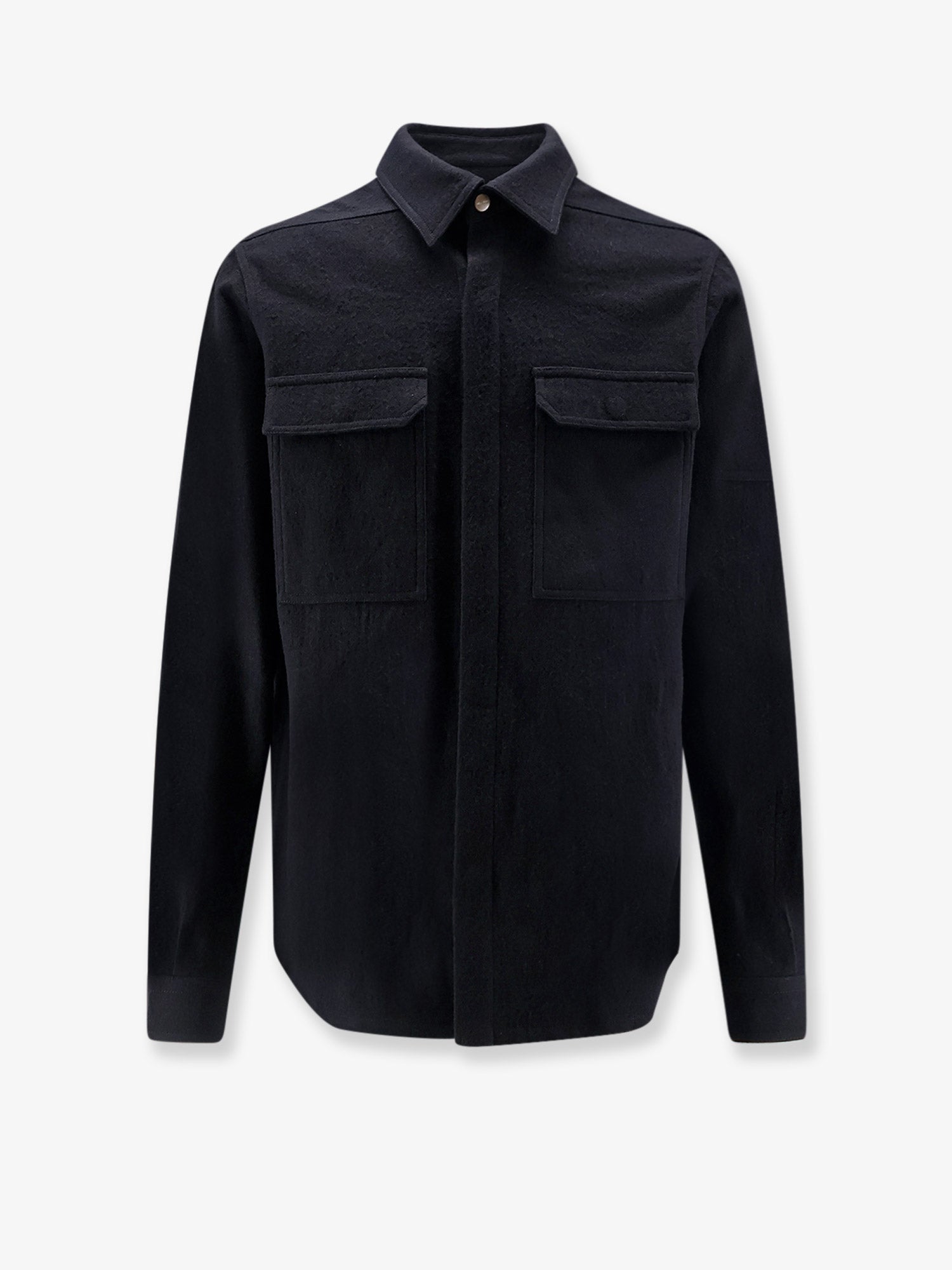 Rick Owens Men Cotton And Wool Outershirt RICK OWENS