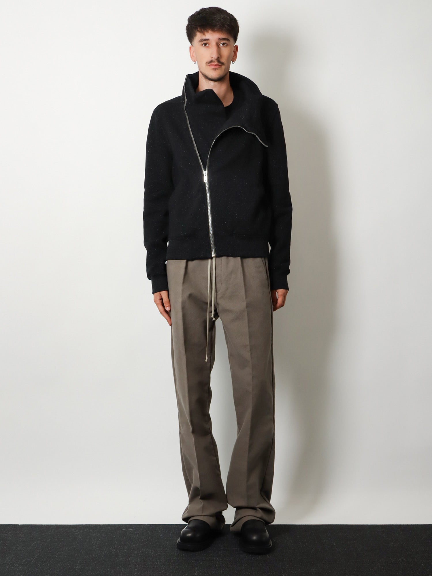 Rick Owens Men Bauhaus Jogger Cotton Sweatshirt RICK OWENS