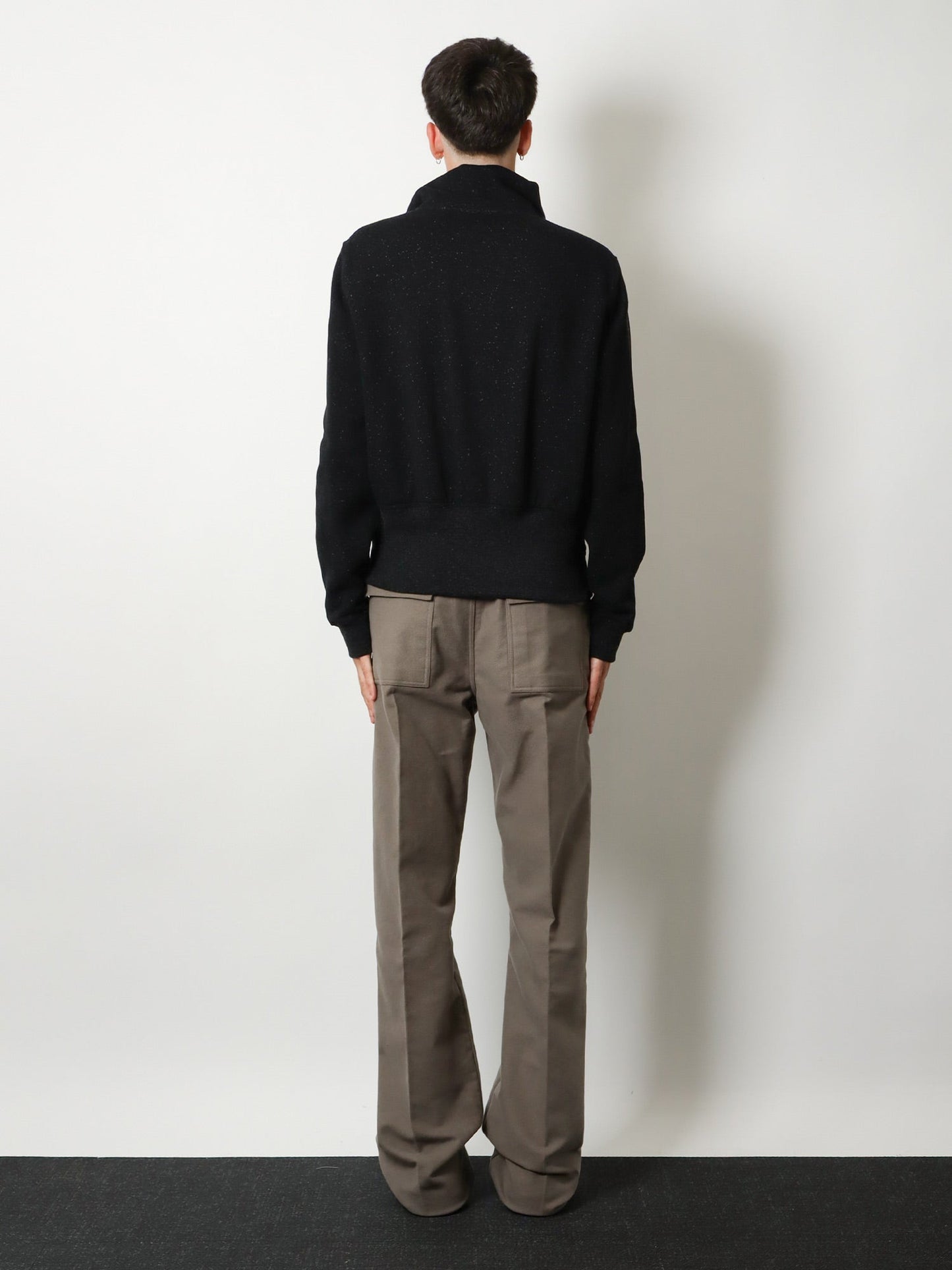Rick Owens Men Bauhaus Jogger Cotton Sweatshirt RICK OWENS