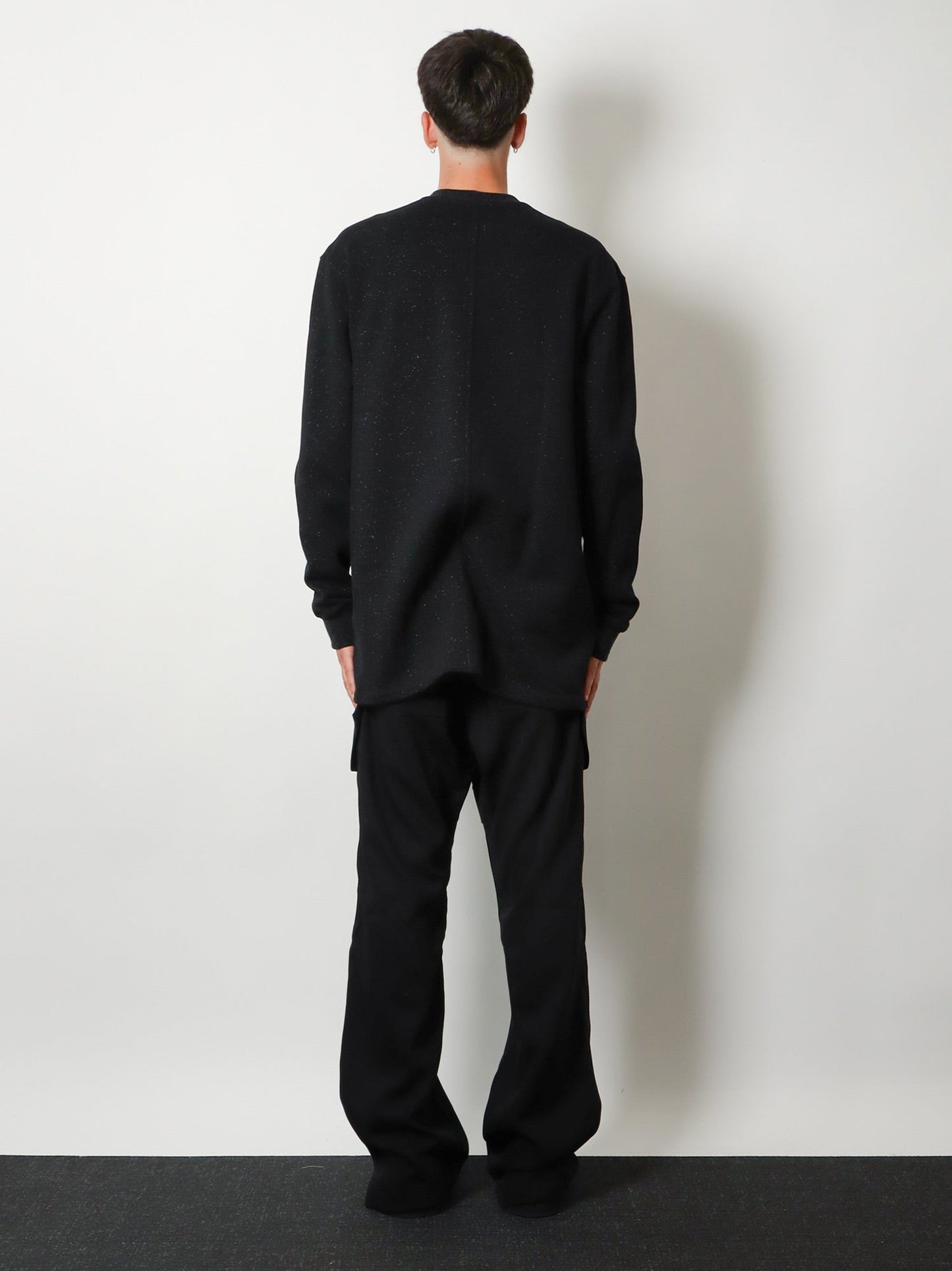 Rick Owens Men Wool And Cotton Blend Sweater RICK OWENS