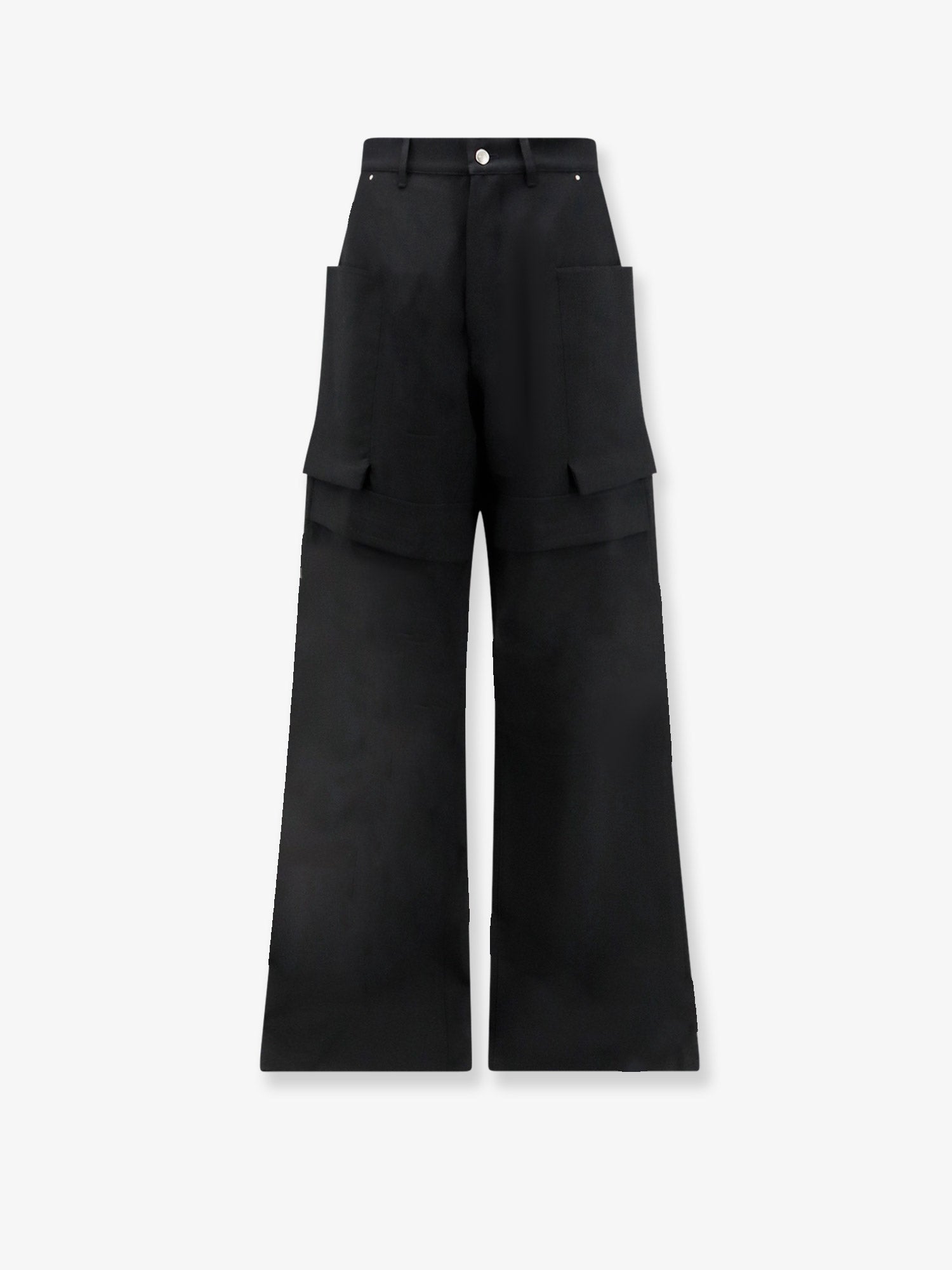 Rick Owens Men Stefan Cargo Virgin Wool Trousers RICK OWENS