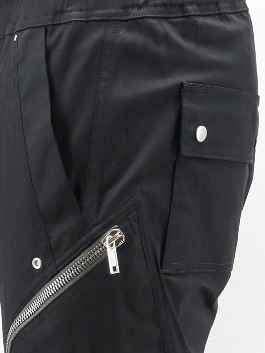 Rick Owens Men Heizer Cotton Cargo Pants