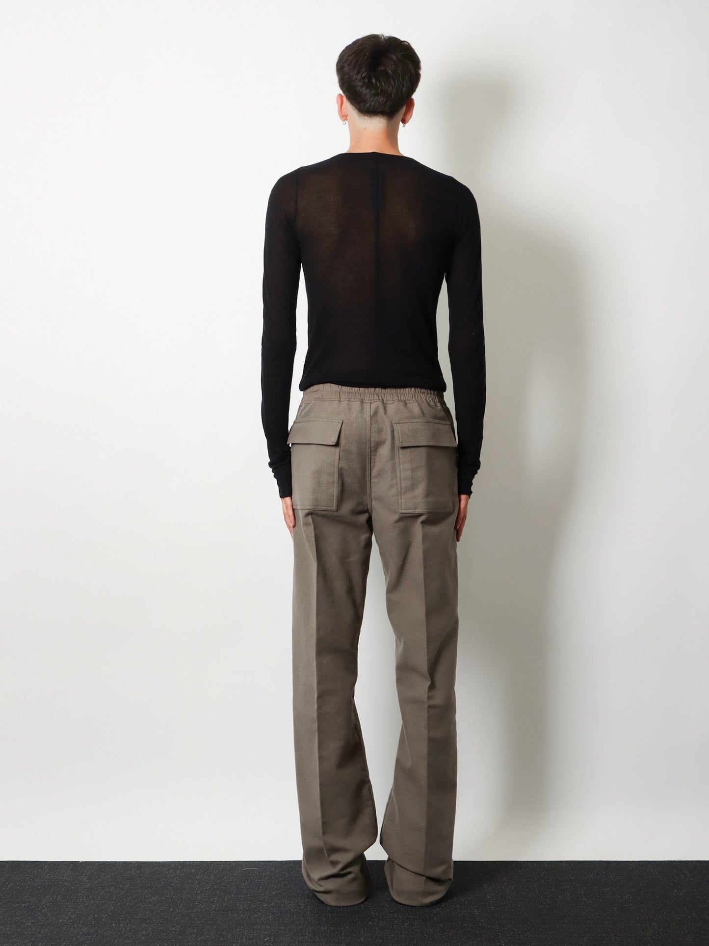 Rick Owens Men Dietrich Cotton Trousers RICK OWENS