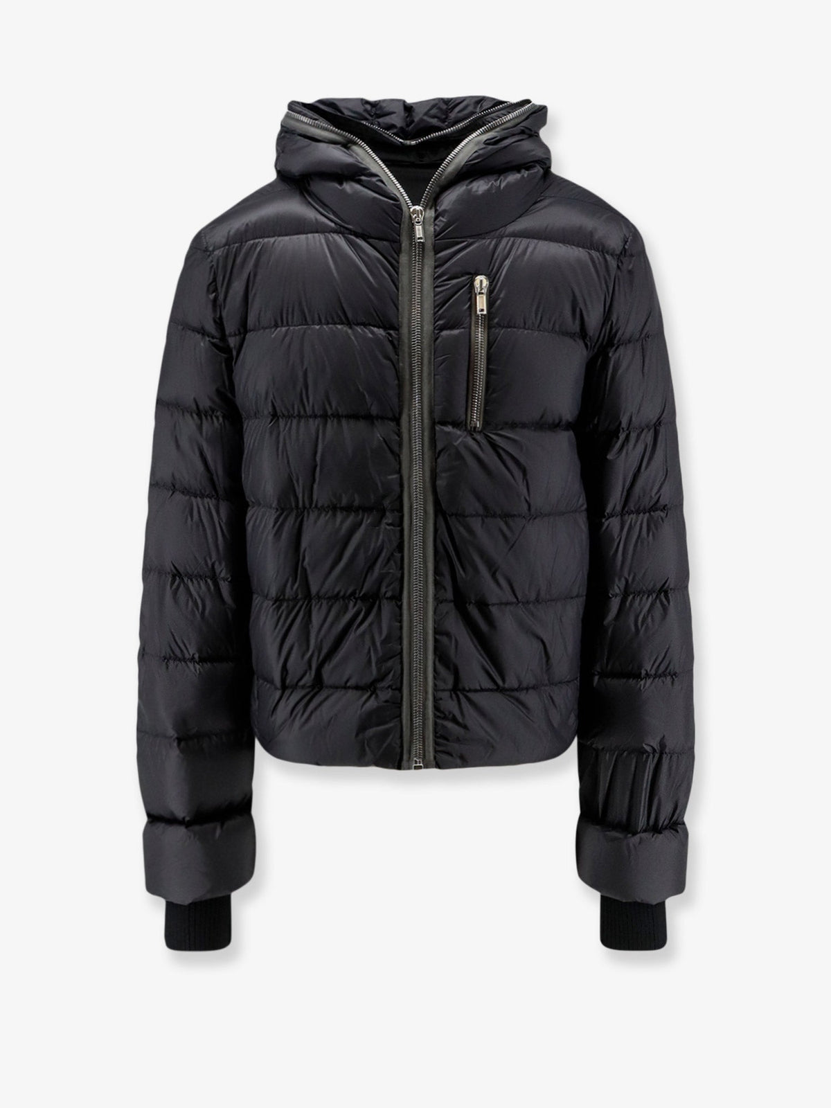 Rick Owens Men Quilted Nylon Down Jacket RICK OWENS