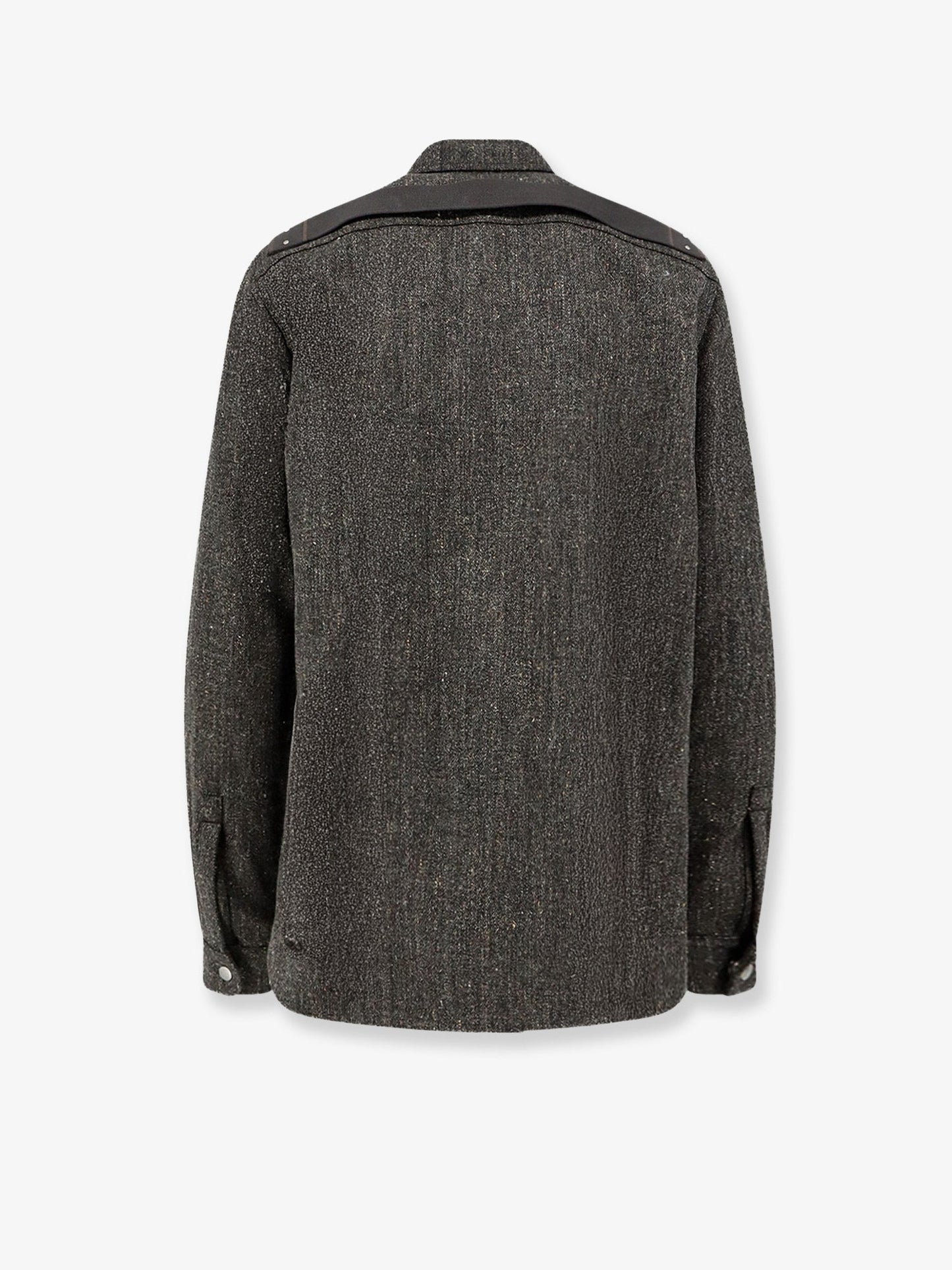 Rick Owens Men Wool Shirt RICK OWENS