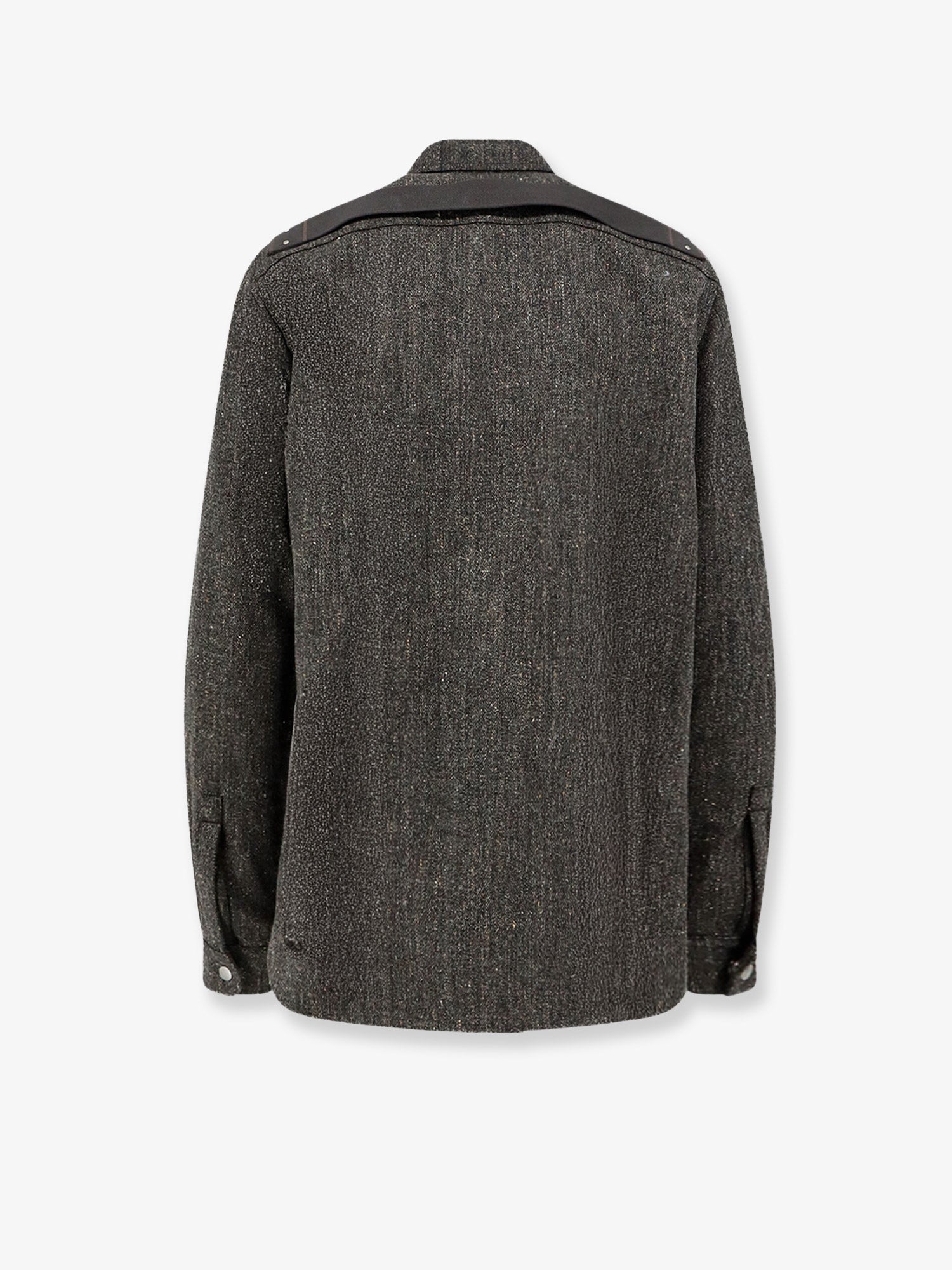Rick Owens Men Wool Shirt RICK OWENS