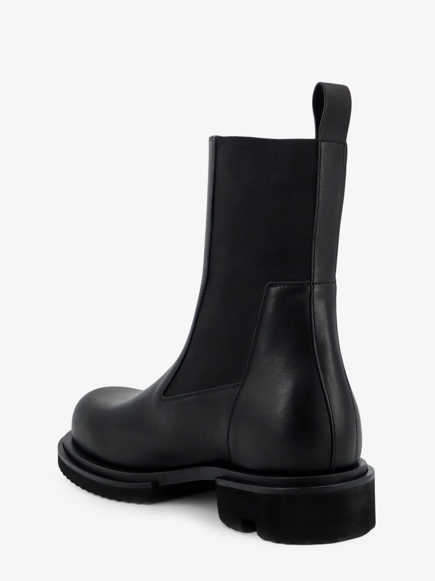 Rick Owens Men Gabe Leather Beatle Boots