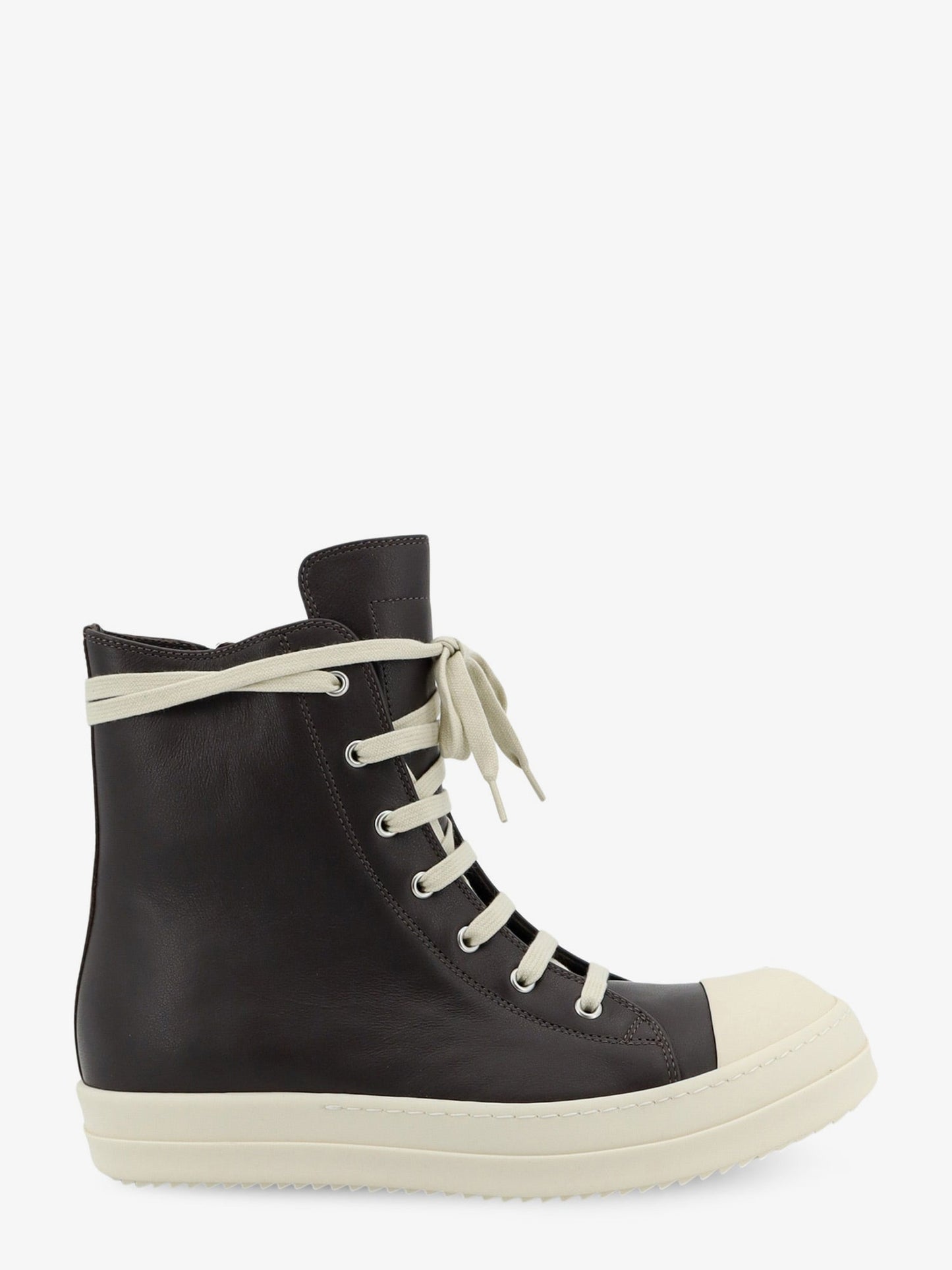 Rick Owens Men Leather Sneakers