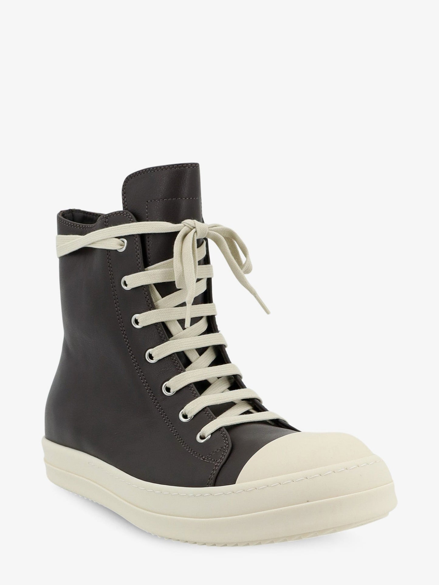 Rick Owens Men Leather Sneakers