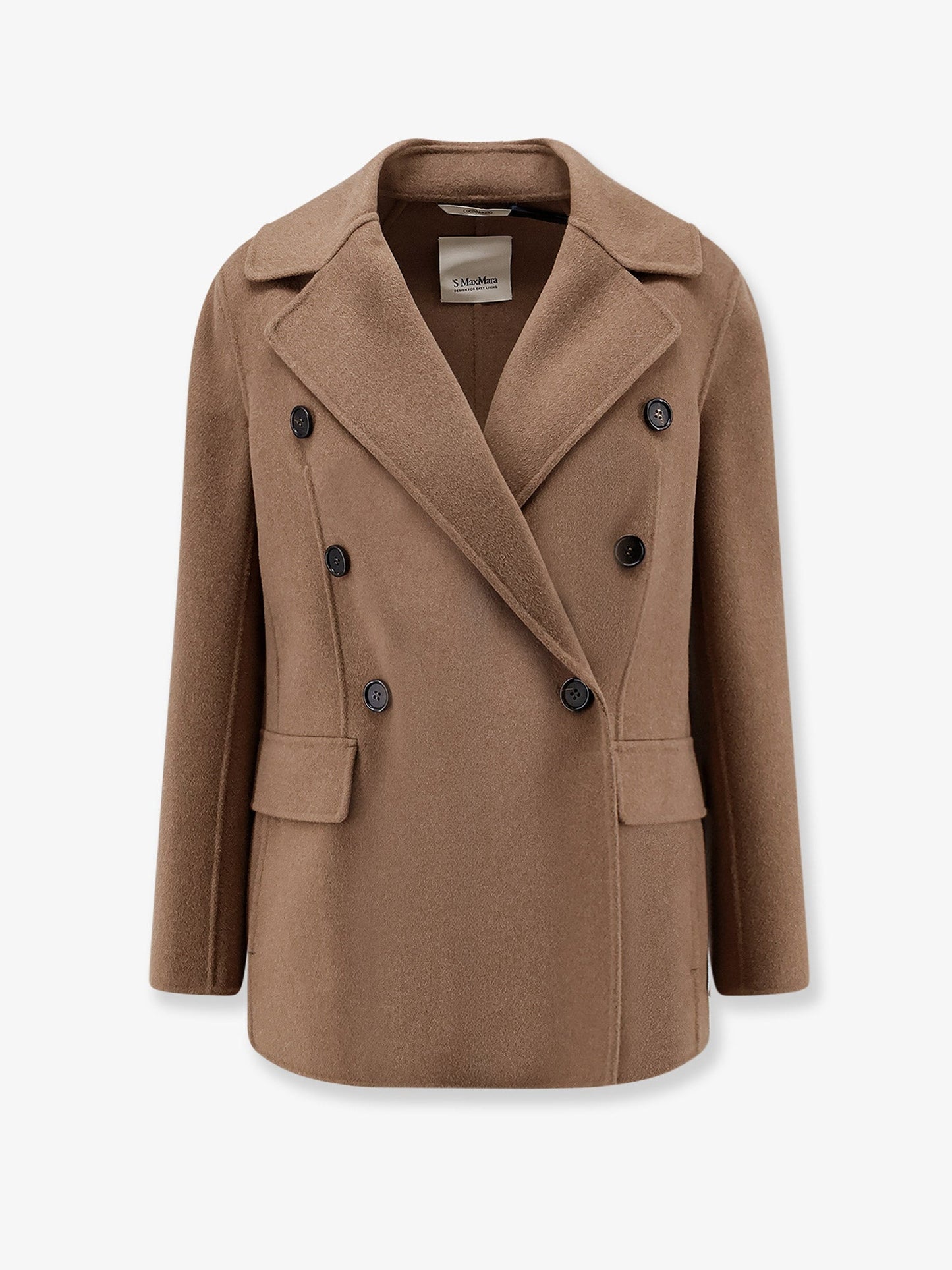 'S Max Mara Women Smmrita Virgin Wool Peacoat S MAX MARA