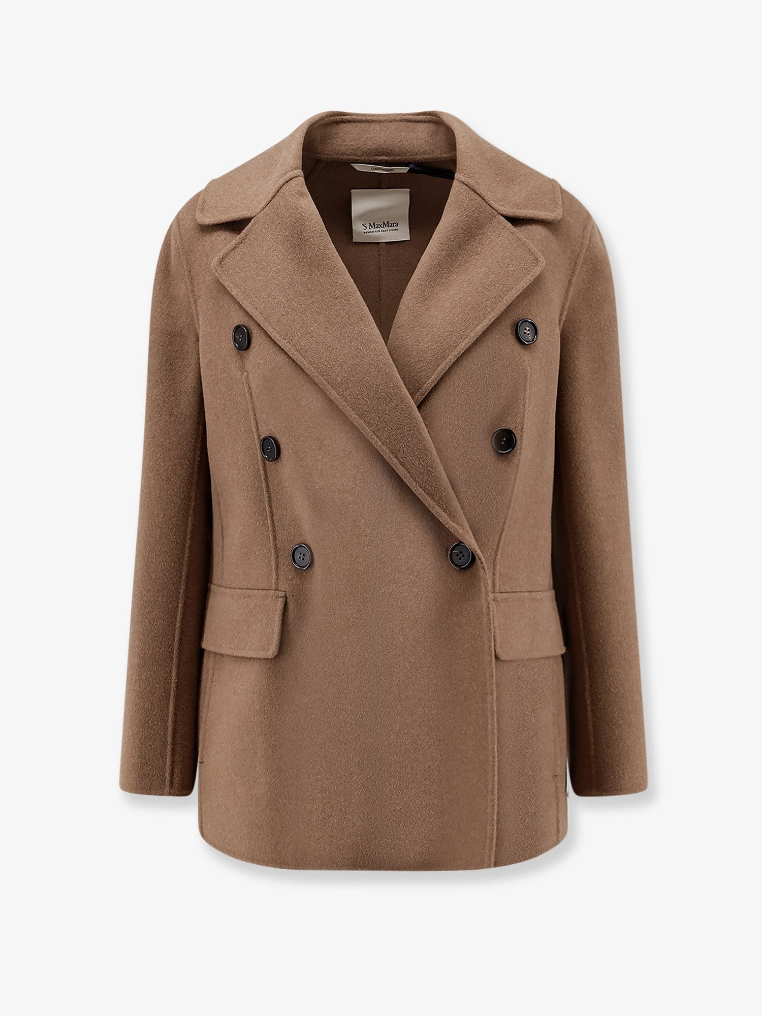 'S Max Mara Women Smmrita Virgin Wool Peacoat S MAX MARA