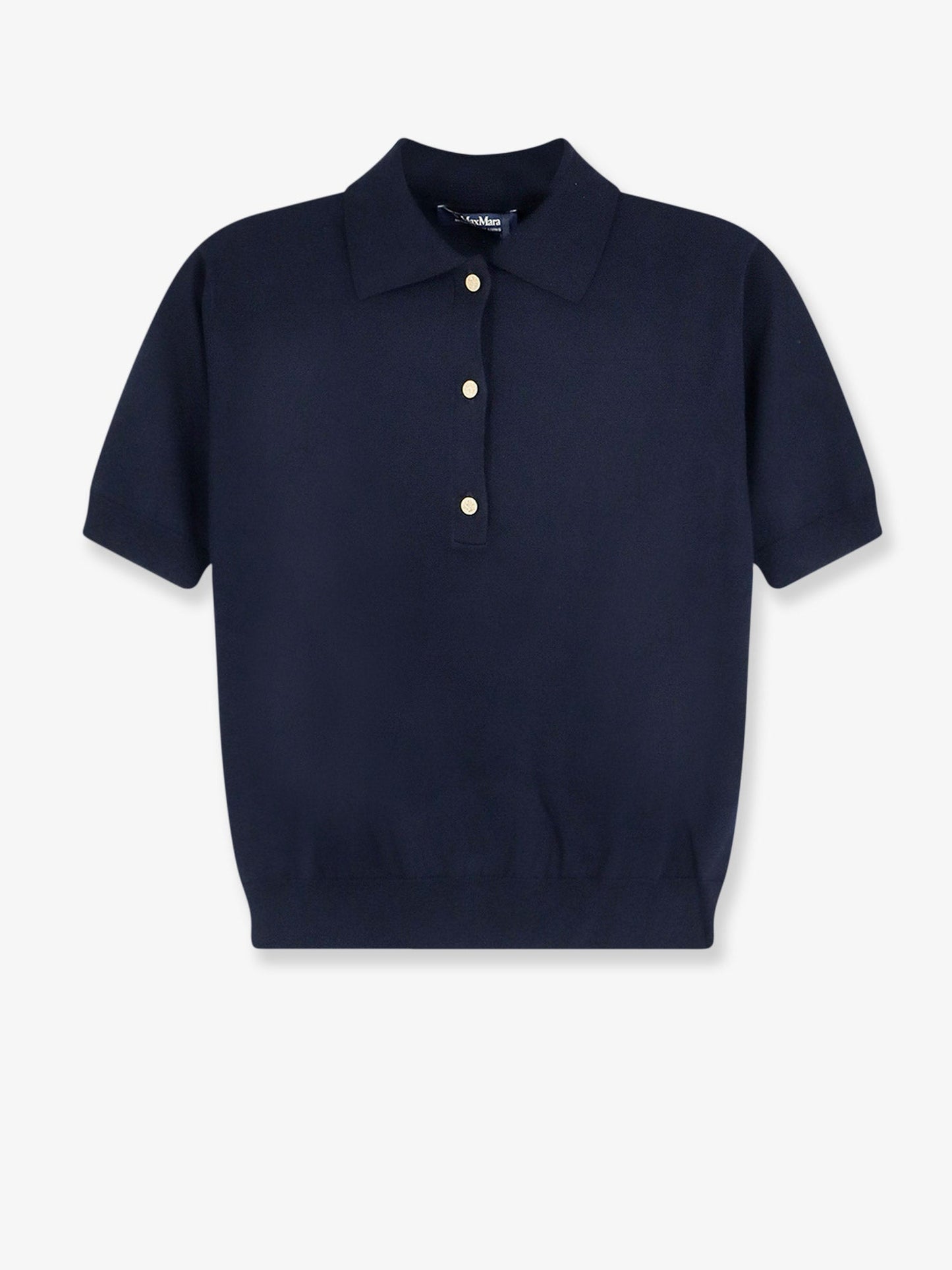 'S Max Mara Women Smmpomposa Cotton, Silk And Cashmere Polo Shirt S MAX MARA