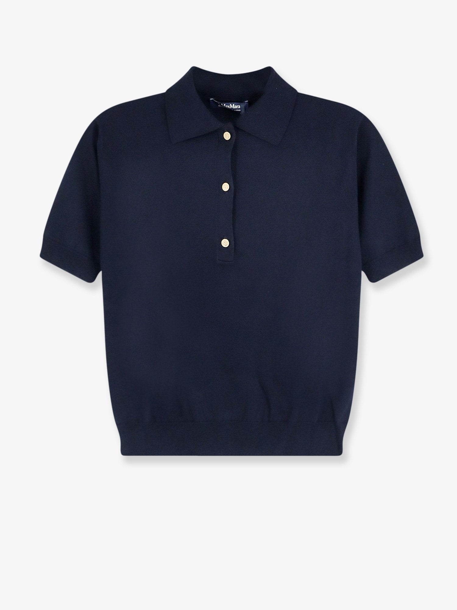 'S Max Mara Women Smmpomposa Cotton, Silk And Cashmere Polo Shirt S MAX MARA