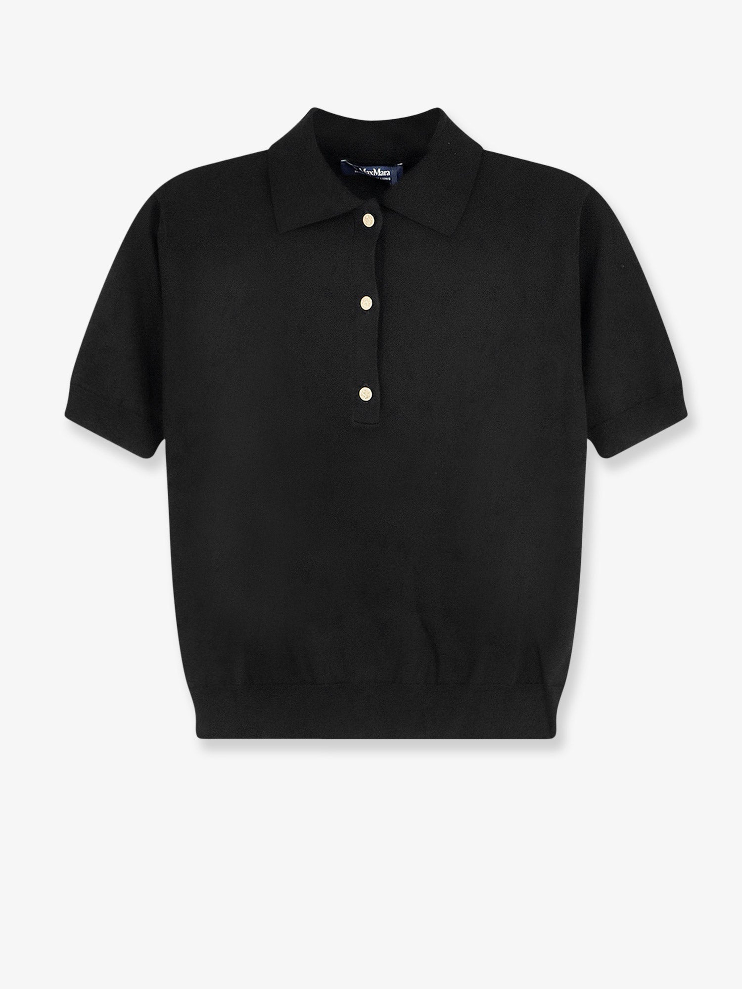 'S Max Mara Women Smmpomposa Cotton, Silk, And Cashmere Polo Shirt S MAX MARA