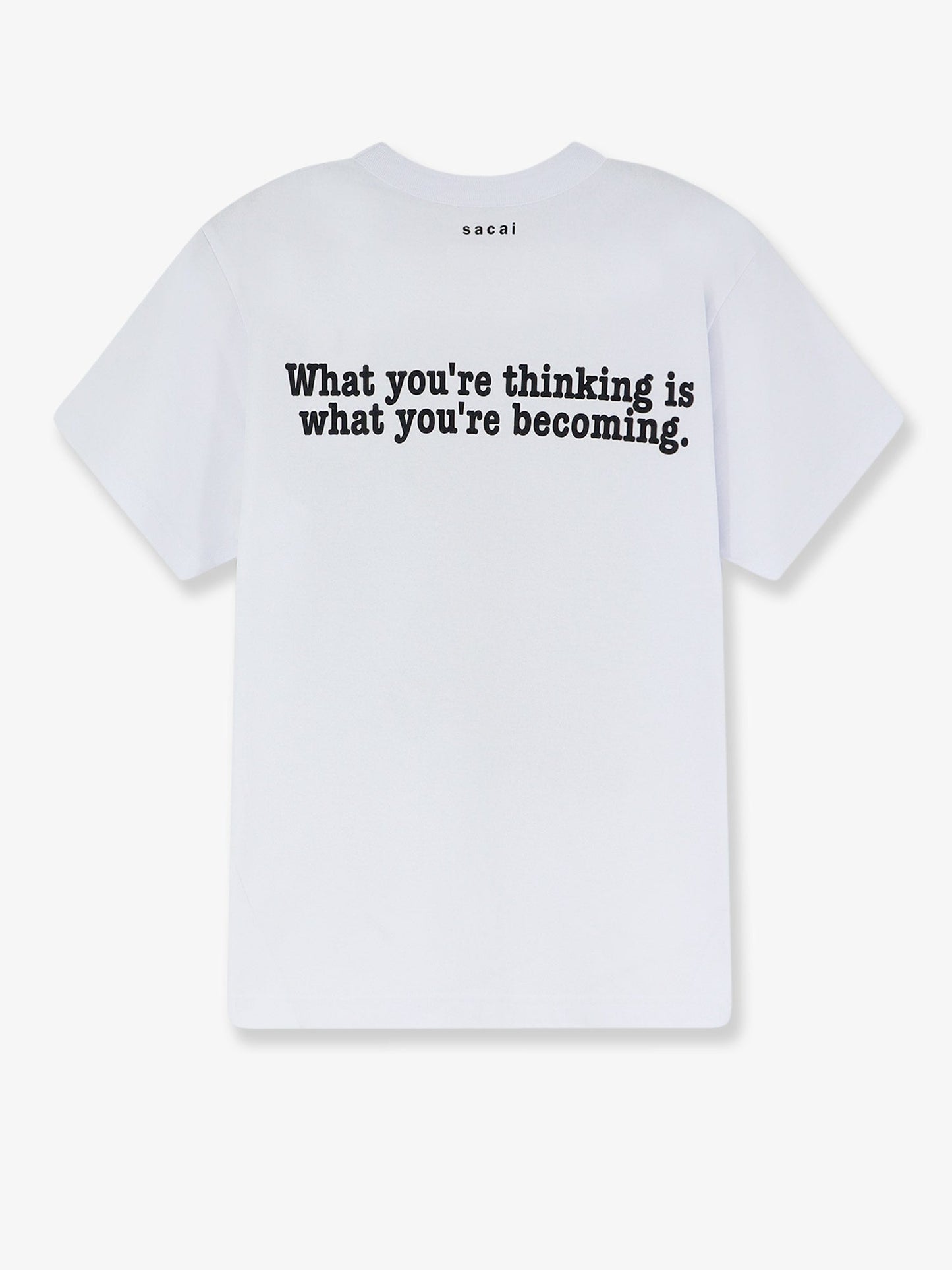Sacai Unisex Cotton T-Shirt SACAI