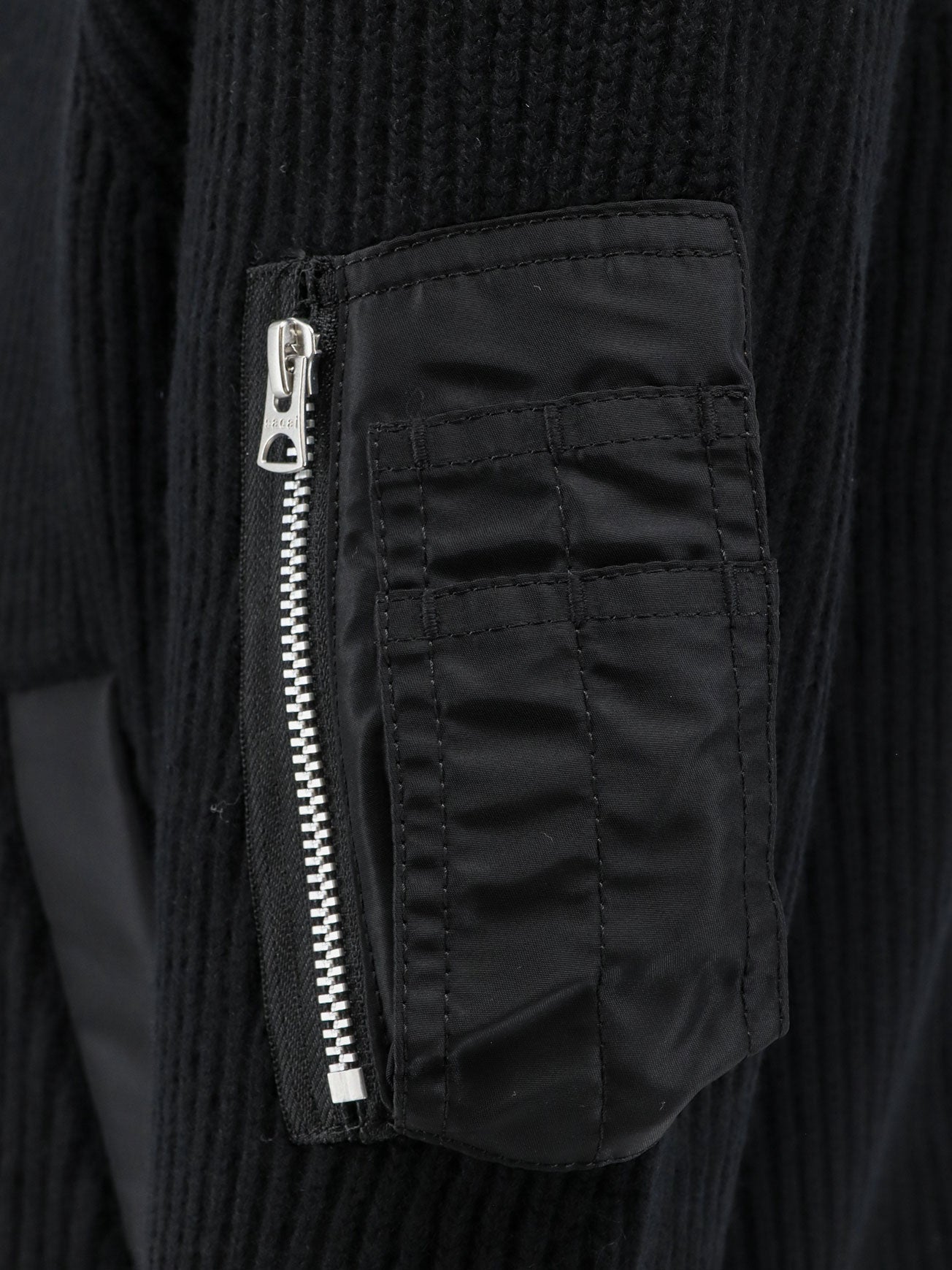 Sacai Men Wool Cardigan SACAI